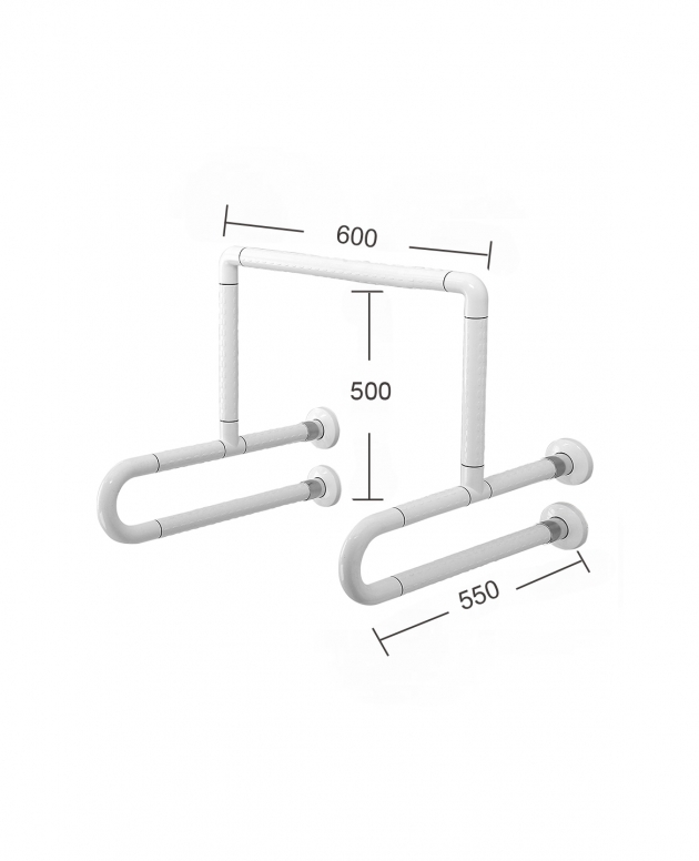 摩登 安全扶手推薦型號 T-041 P型扶手 ( ABS 抗菌 )