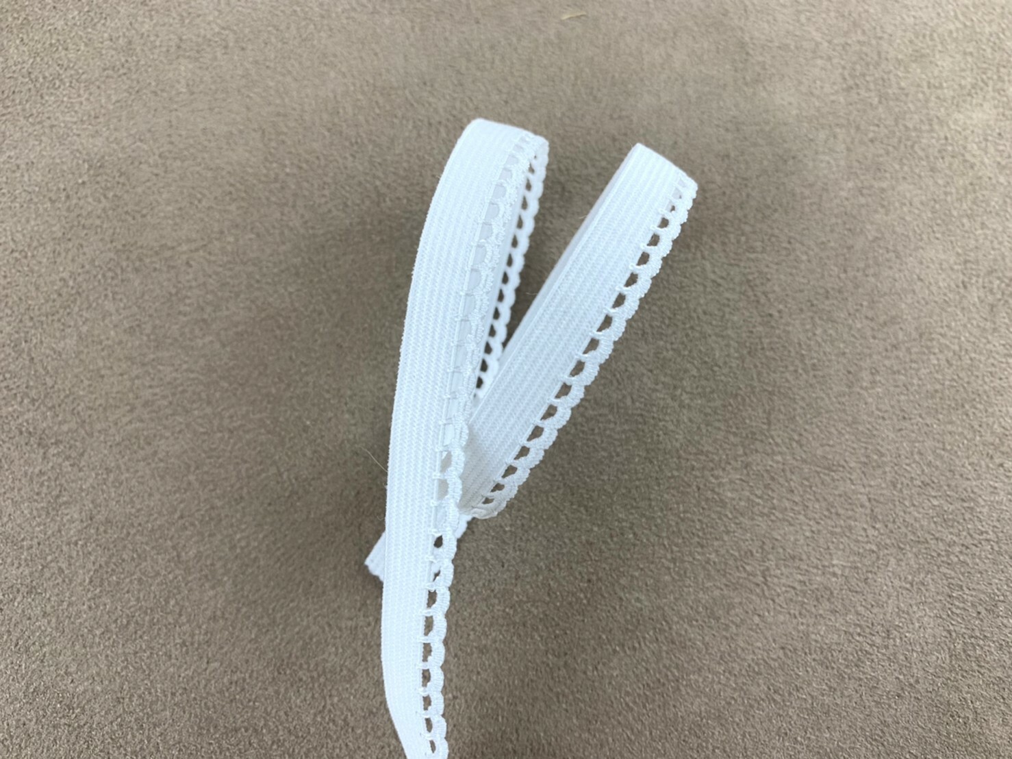 珍珠波浪蕾絲彈性帶/10mm