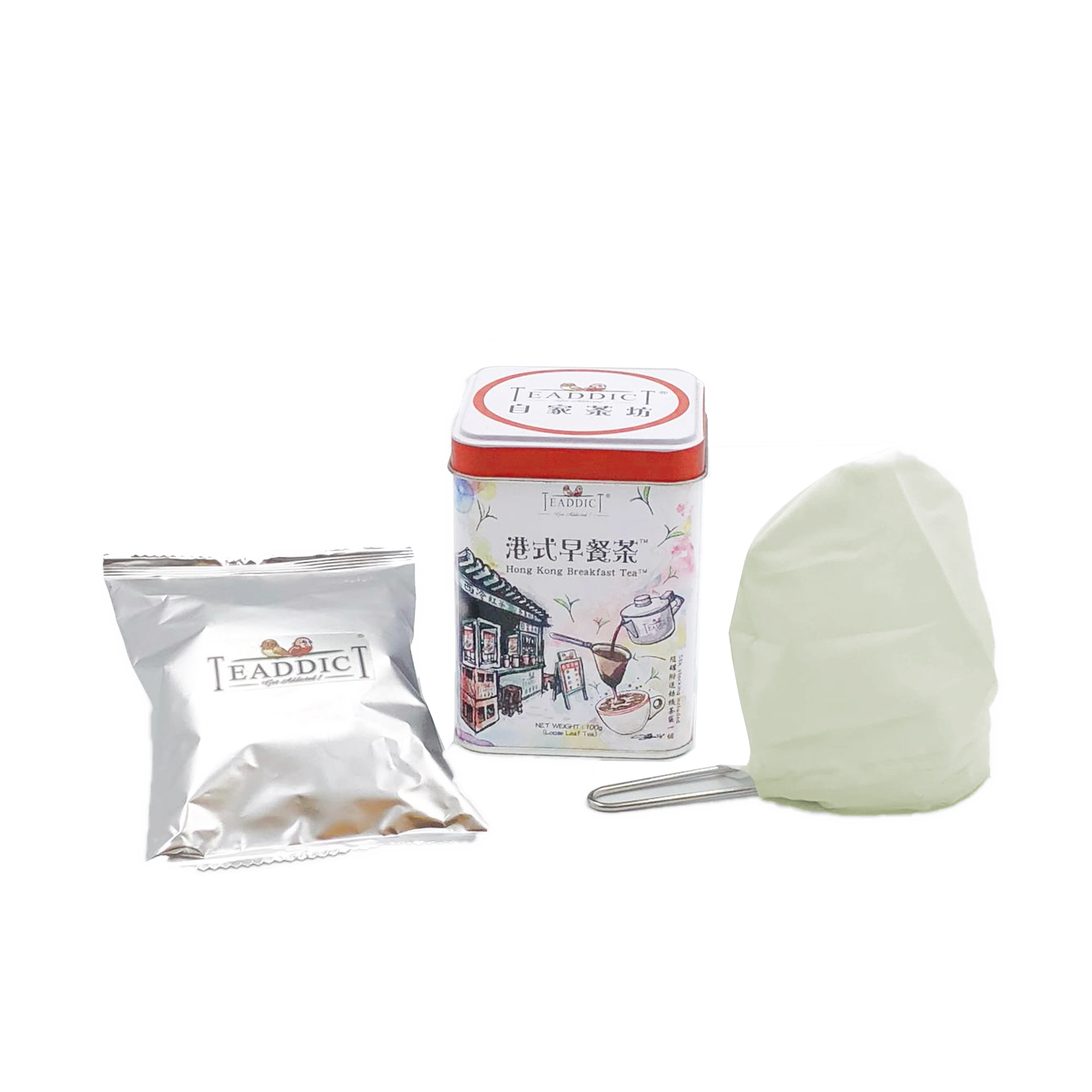 TEADDICT hong kong breakfast tea (100g) standard tin