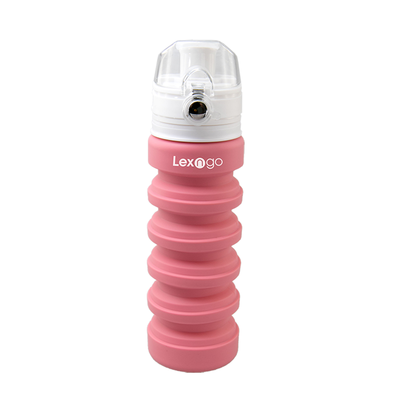 LEXINGTON  silicone collapsible flexi bottle 500ml