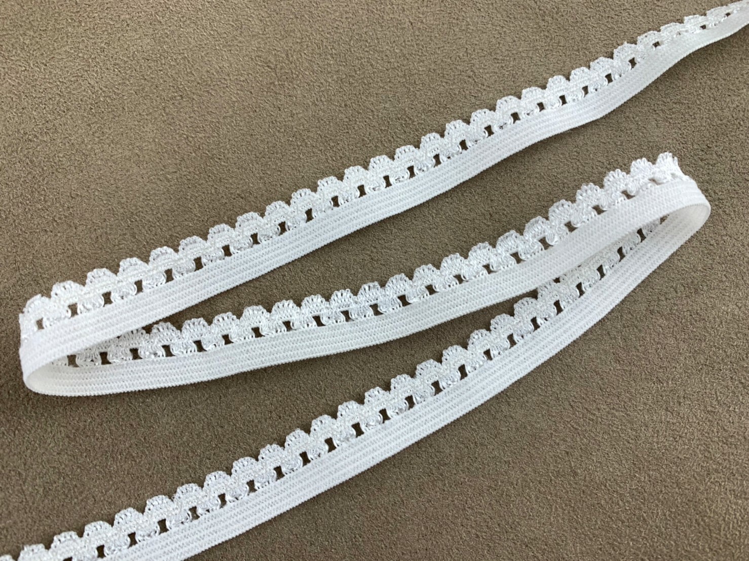 雙花蕾絲彈性帶/13mm