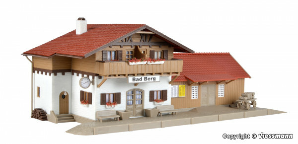 Vollmer 43526 HO scale, Station Bad Berg