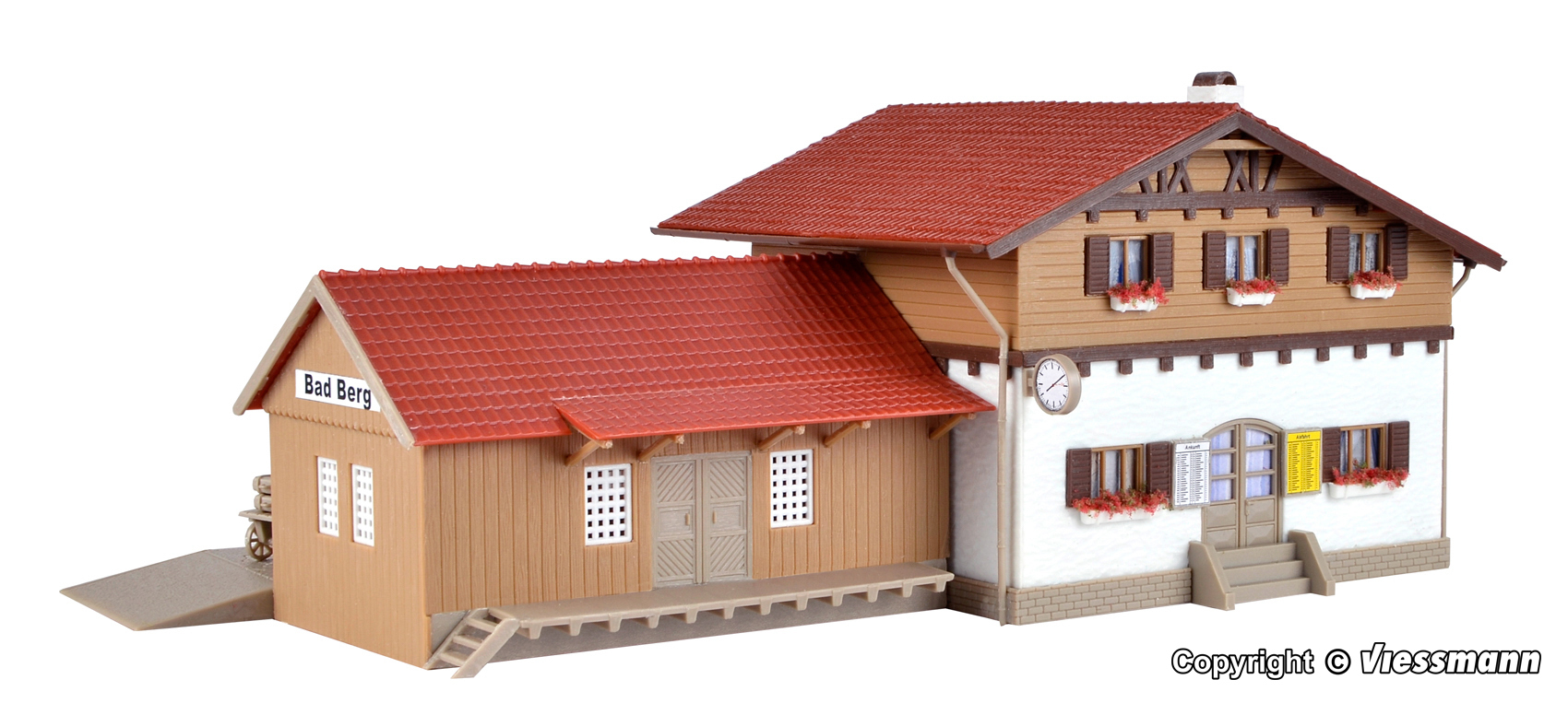 Vollmer 43526 HO scale, Station Bad Berg