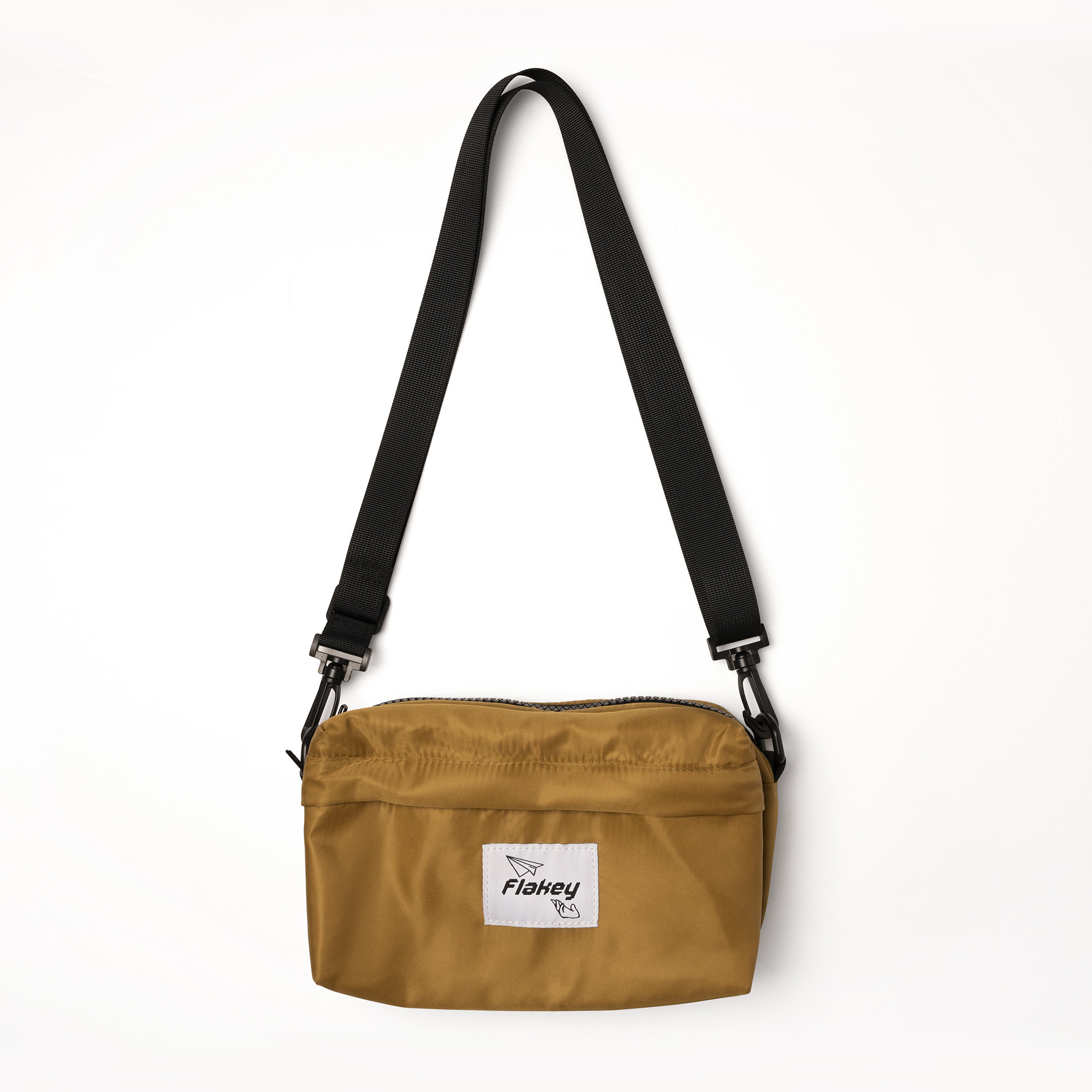 FLAKEY 芥黃斜孭袋