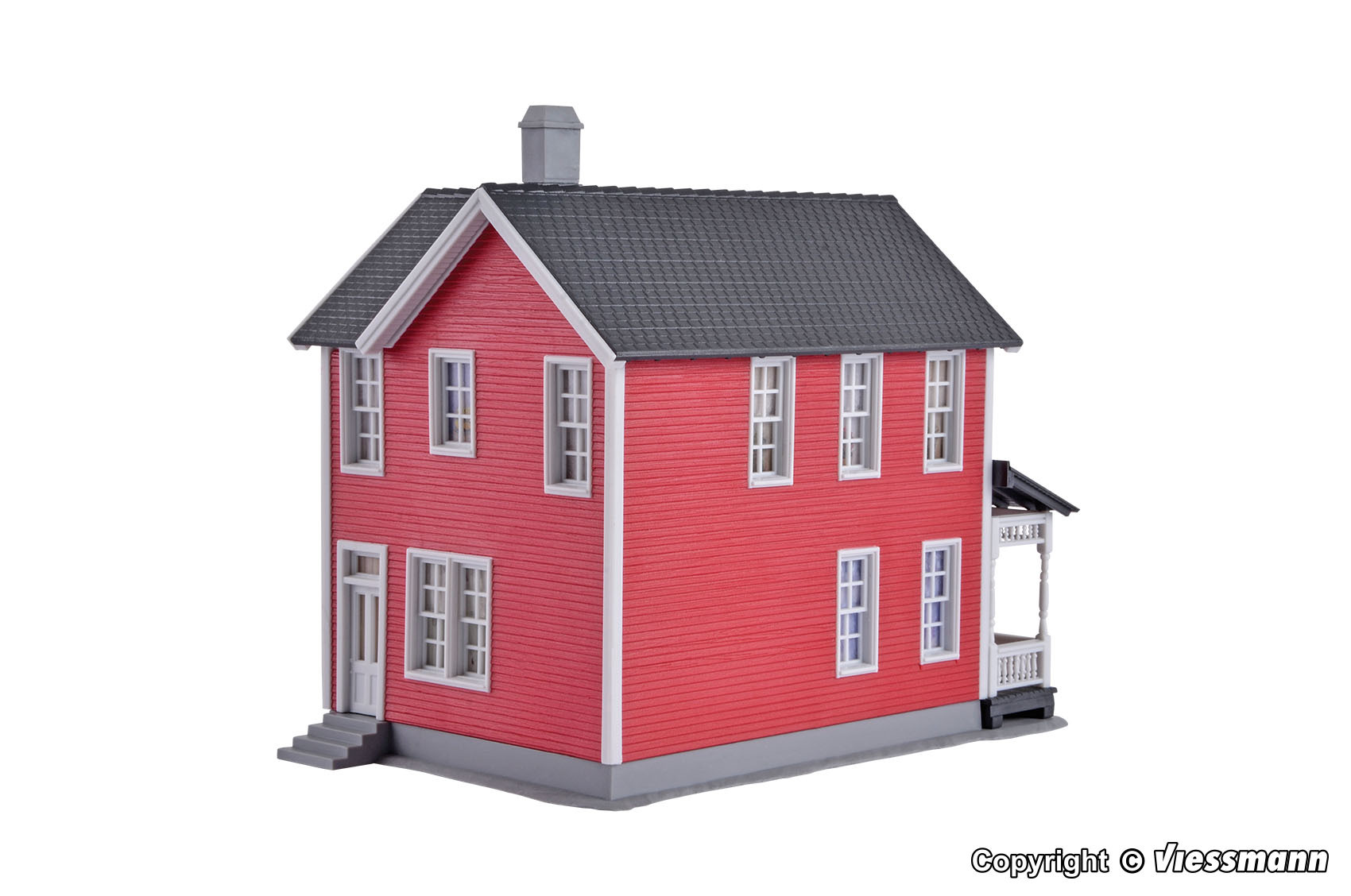 Kibri 38840 HO Swedish house red