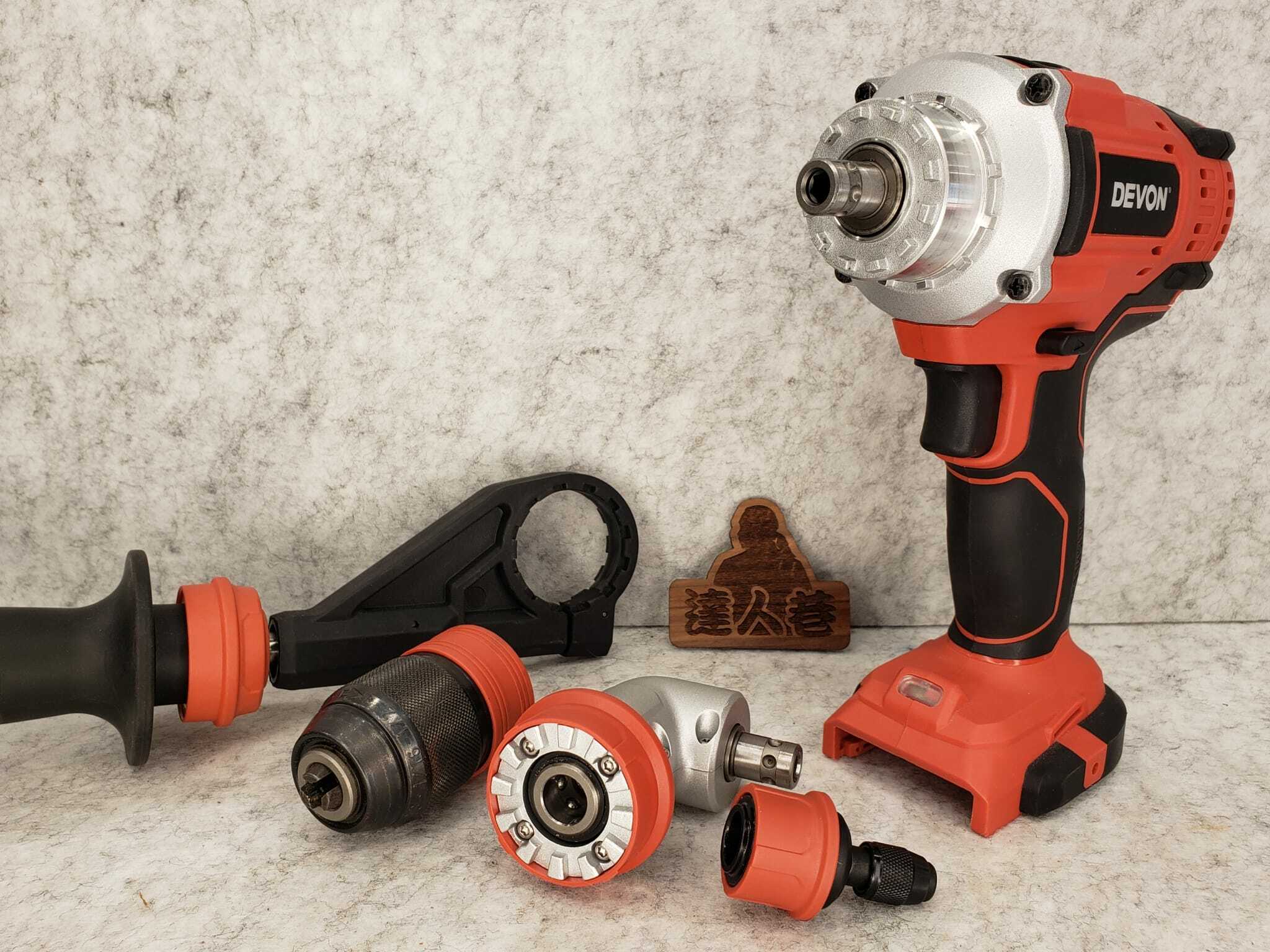 DEVON大有  5289-Li-20FS 鋰電無刷四速鑽