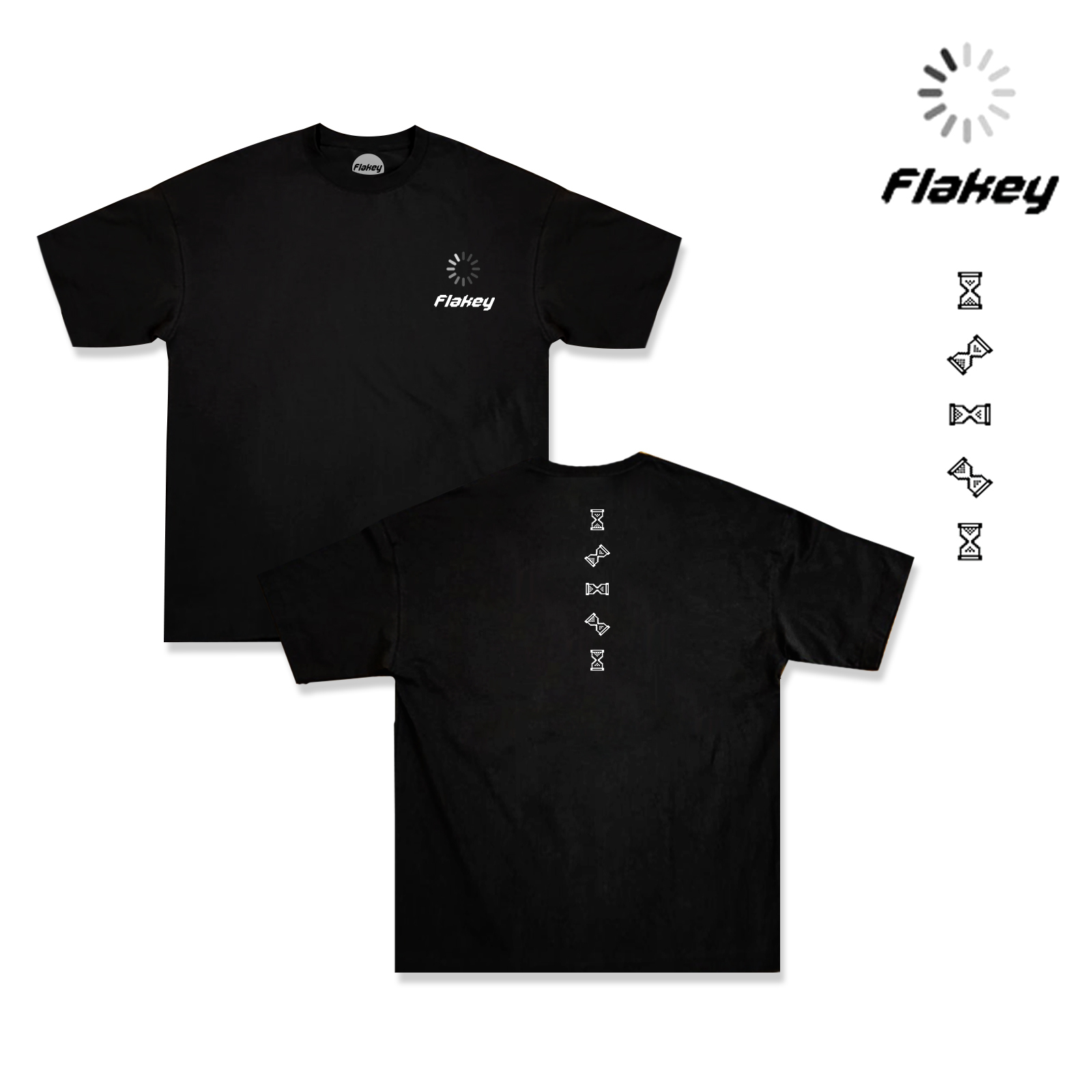 Flakey Loading Oversized T恤