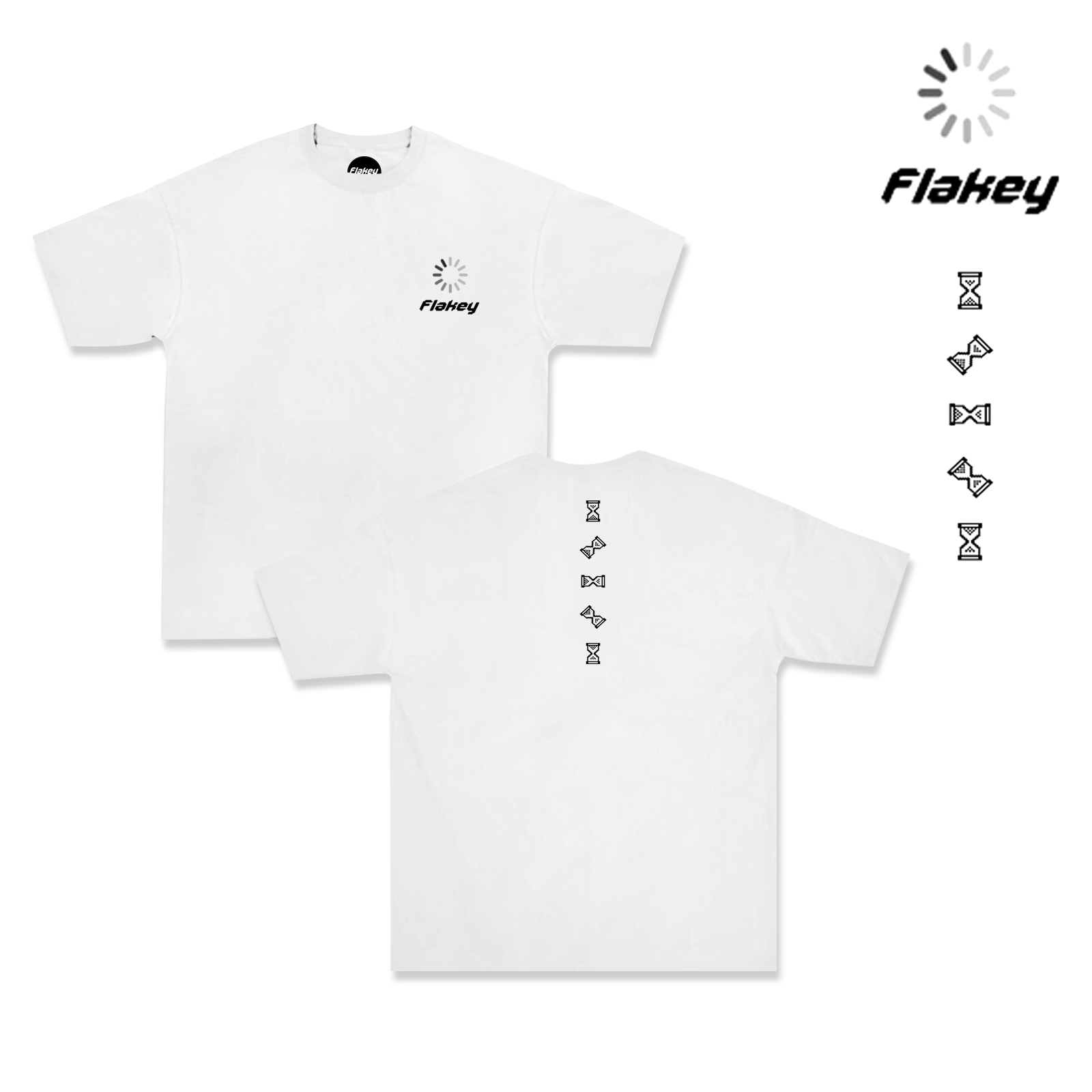 Flakey Loading Oversized T恤