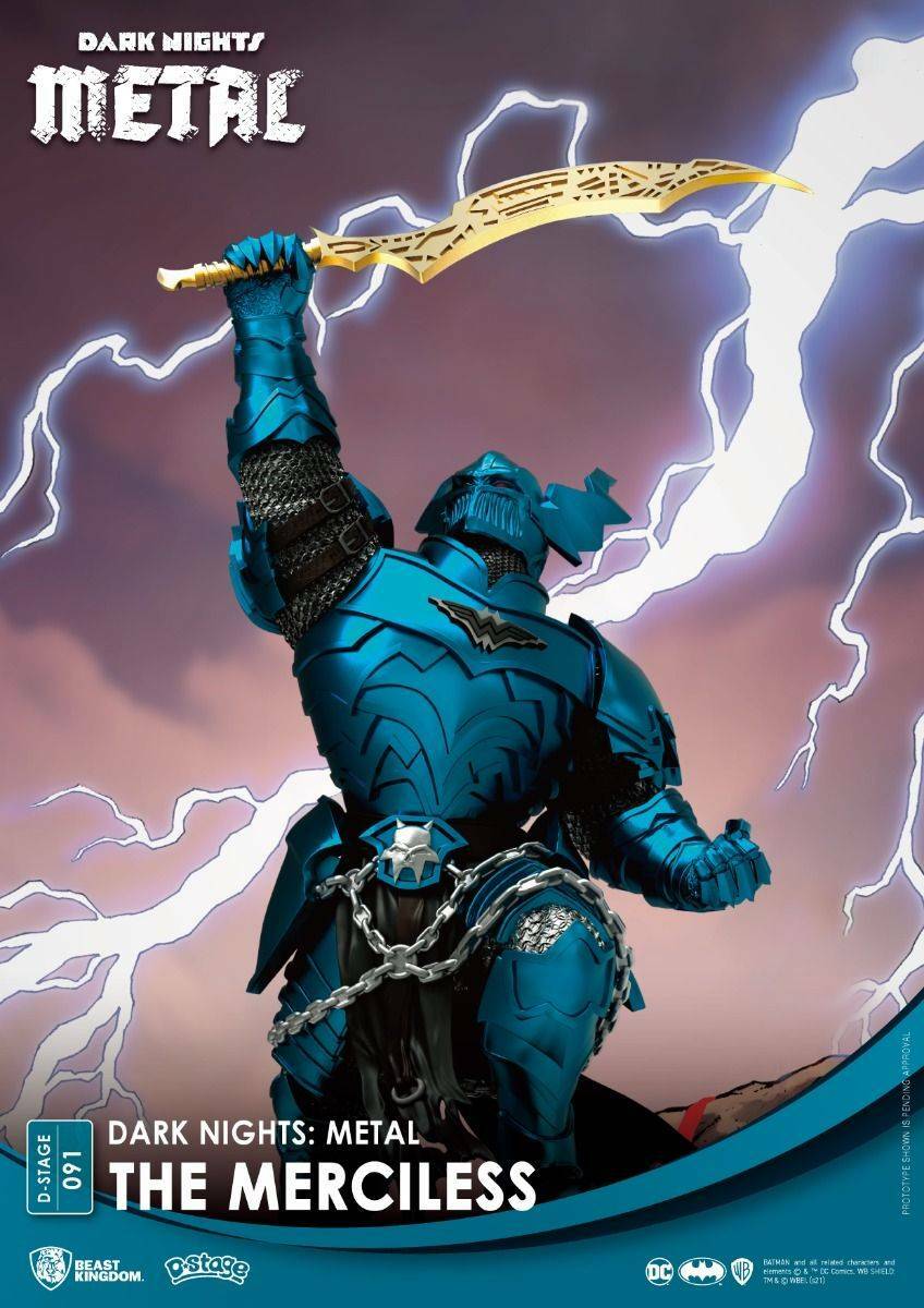 Beast Kingdom 野獸國 DS-091 西洋鏡舞台 蝙蝠俠暗夜金屬：無情的蝙蝠俠 D-Stage 人偶雕像