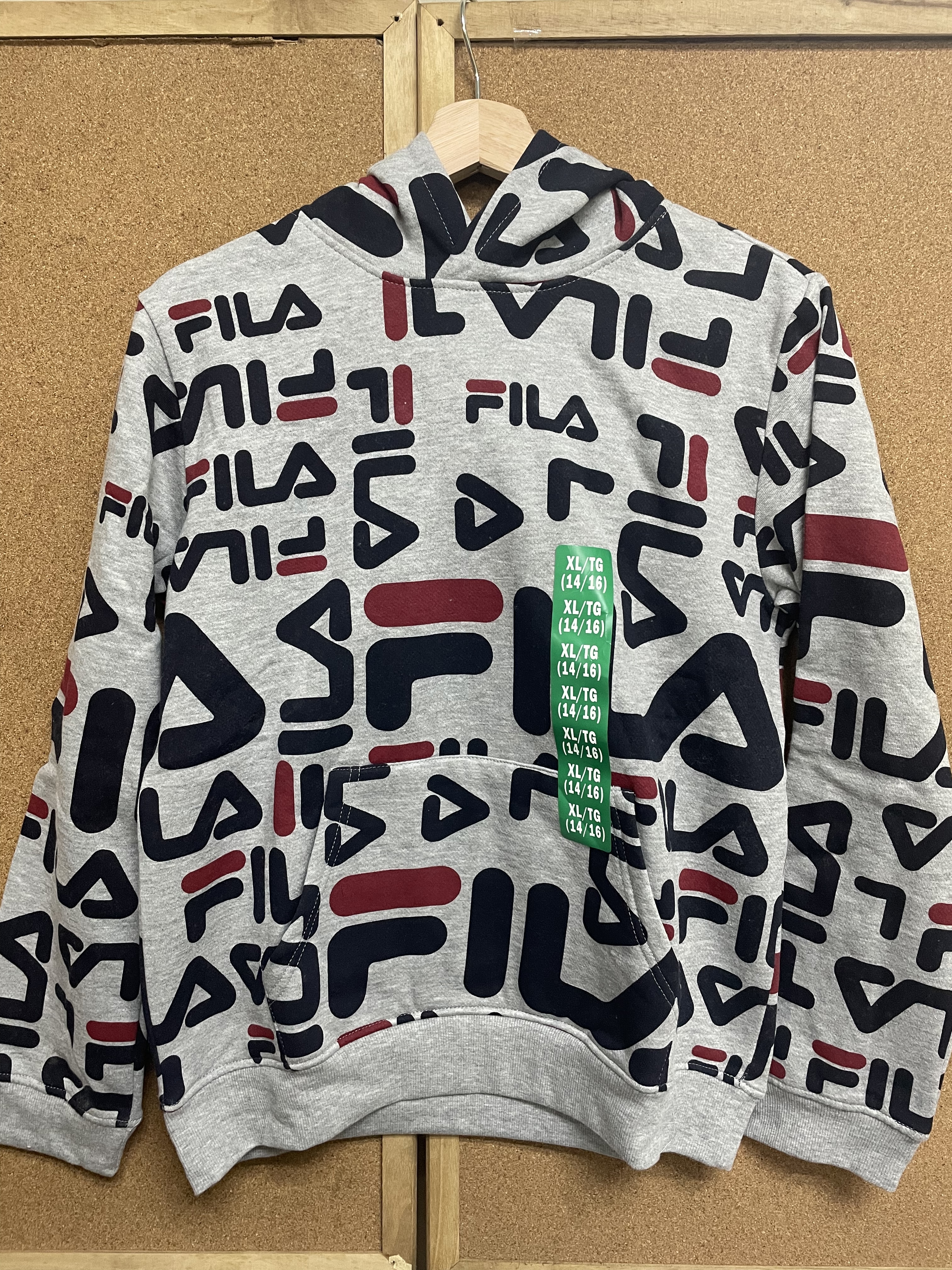 【盤點清貨】Fila 灰色厚身衛衣