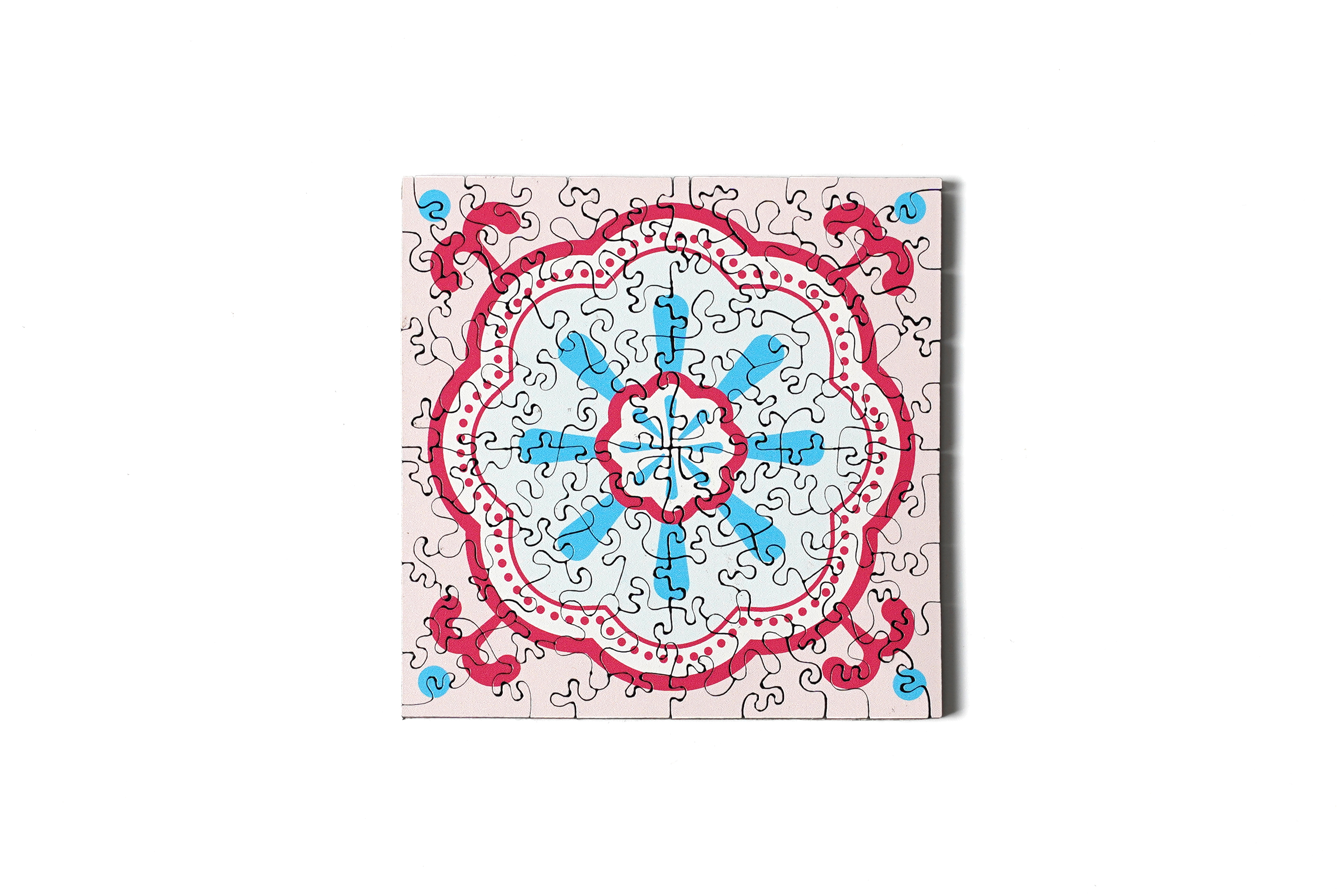 花磚木質拼圖-H款