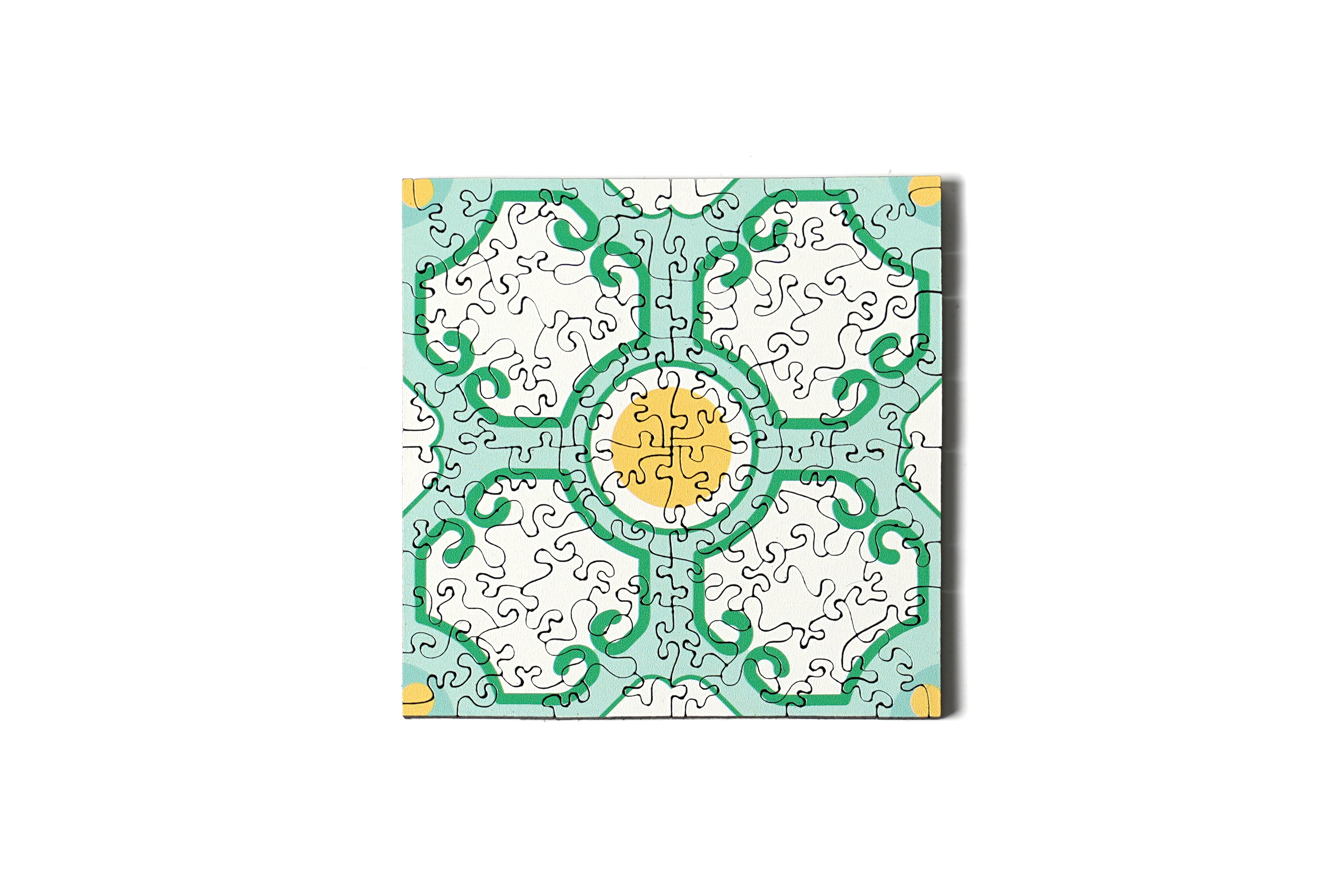 花磚木質拼圖-I款