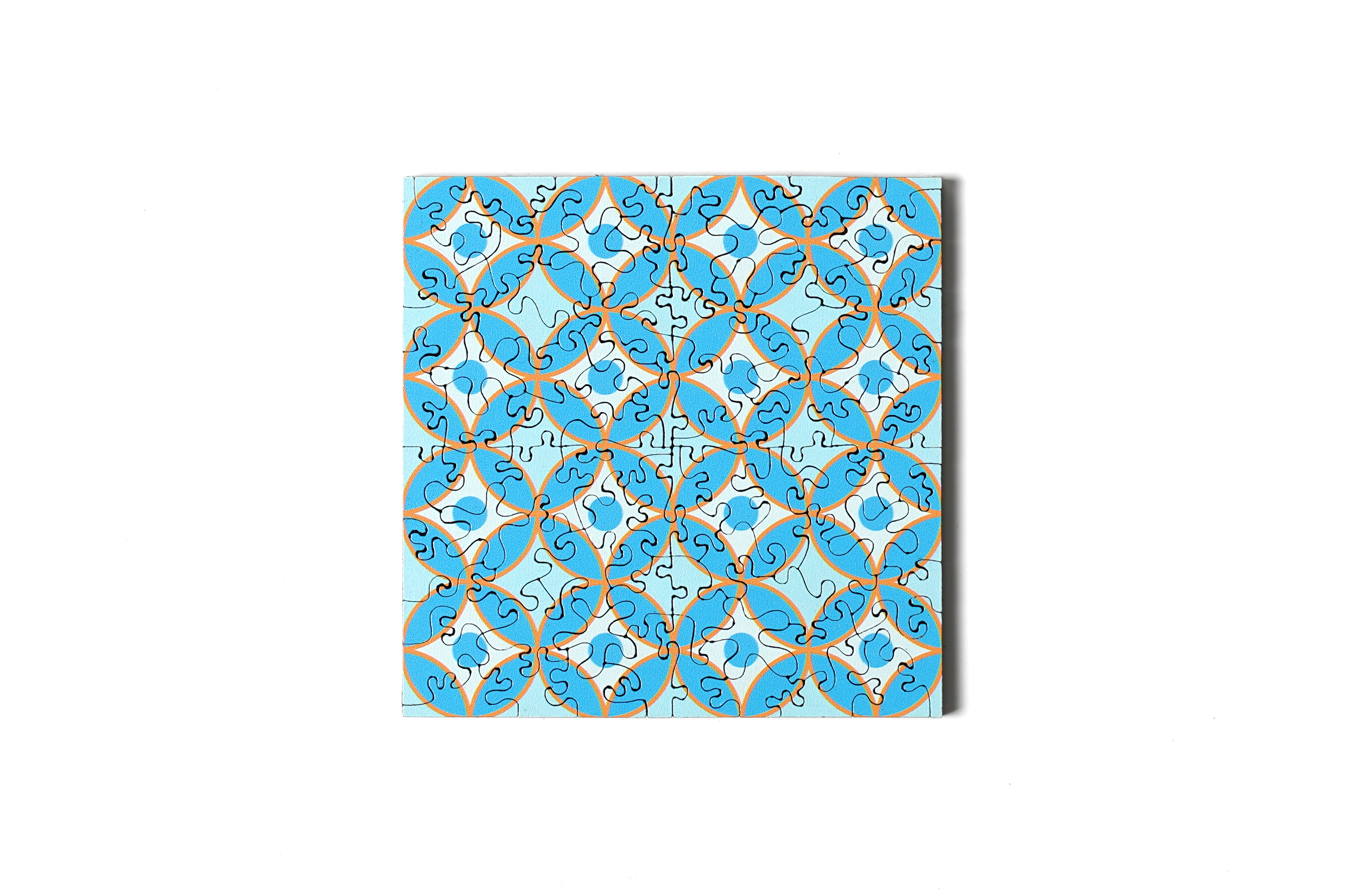 花磚木質拼圖-J款