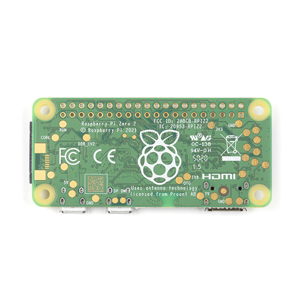 樹莓派Raspberry Pi Zero 2 W 板含針腳