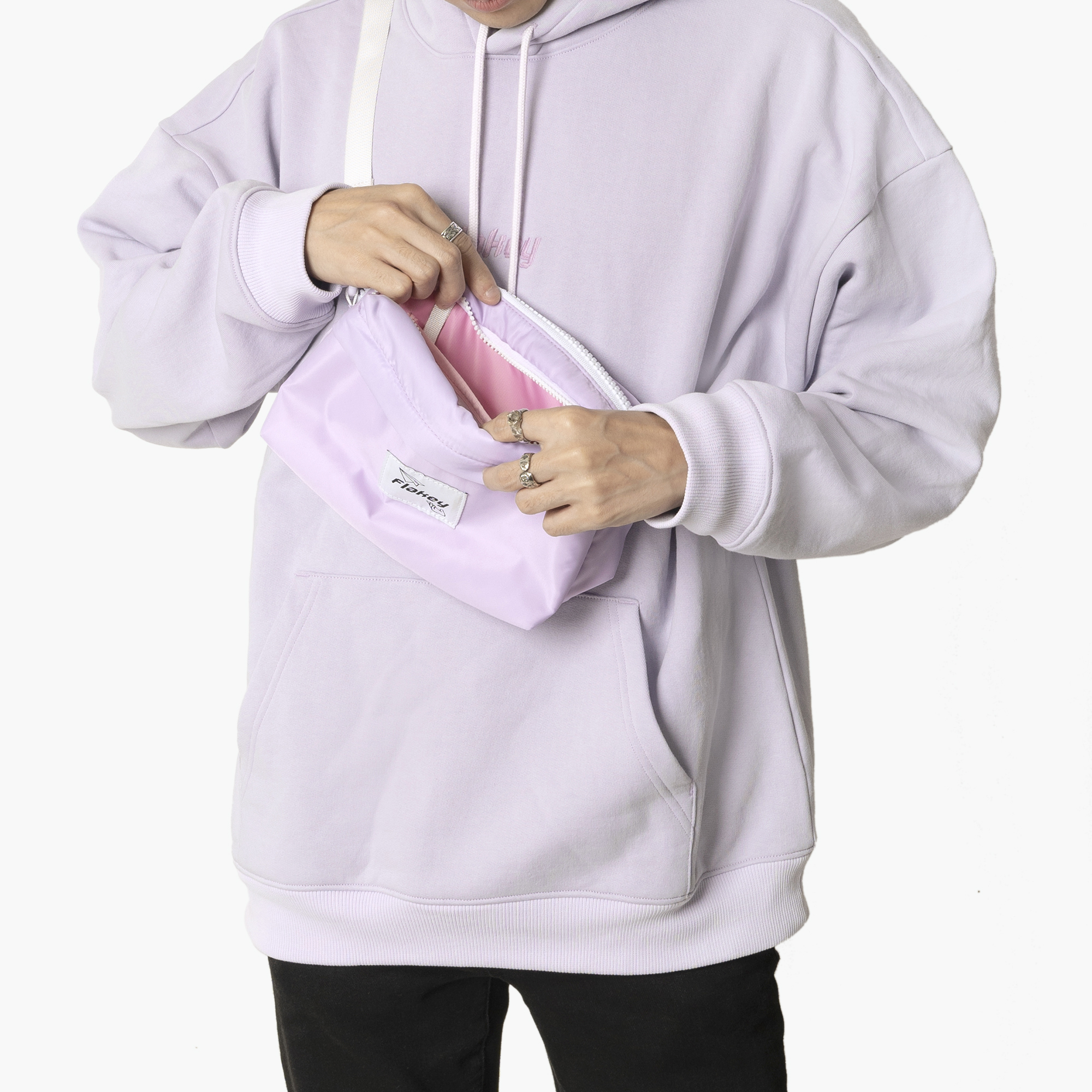 FLAKEY  幻紫斜孭袋