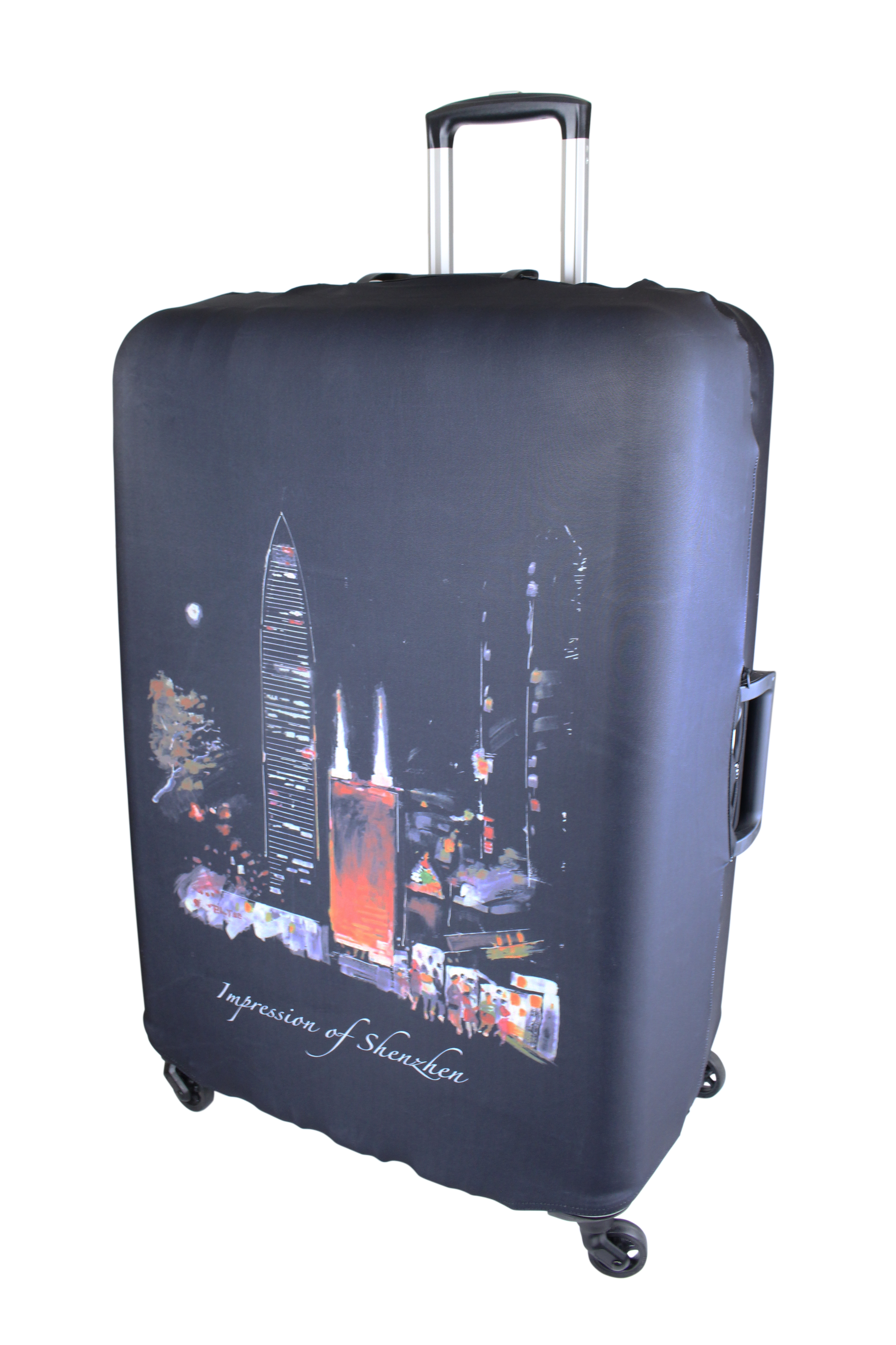 森雅文化藝術行李箱套 - 印象大灣區- 深圳地王大廈