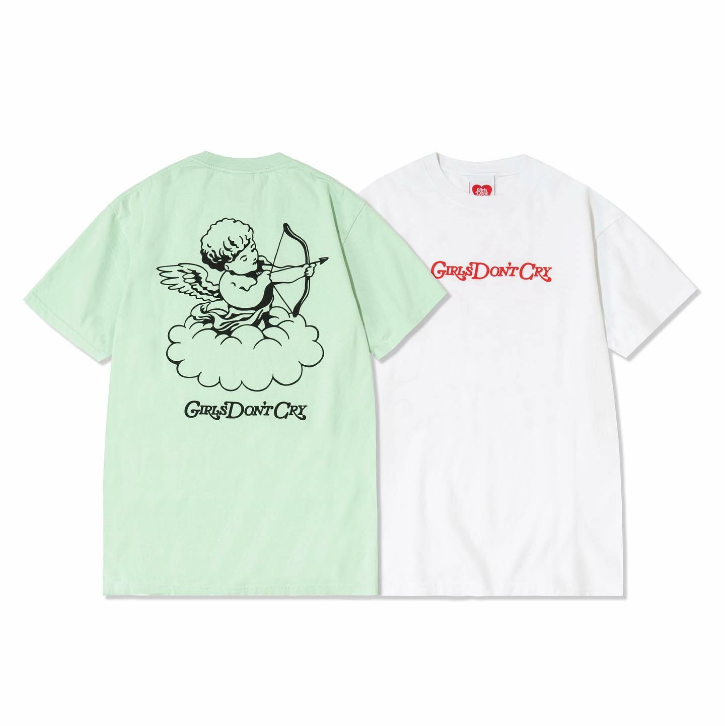 Girls Don't Cry Angel T-Shirt Mint 邱比特 超限量 GDC 短T 現貨