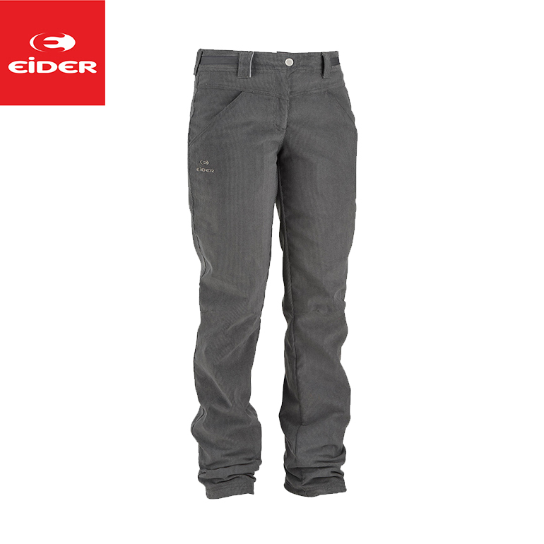 EiDER 法國 EIT03701 防風保暖多功能長褲 女款 (深灰) 保暖舒適/防潑水/休閒旅遊/登山健行 24E03701