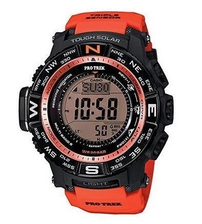 【CASIO 卡西歐】PRO TREX 太陽能電波登山腕錶 PRW-3500Y-4D 53.4mm 現代鐘錶