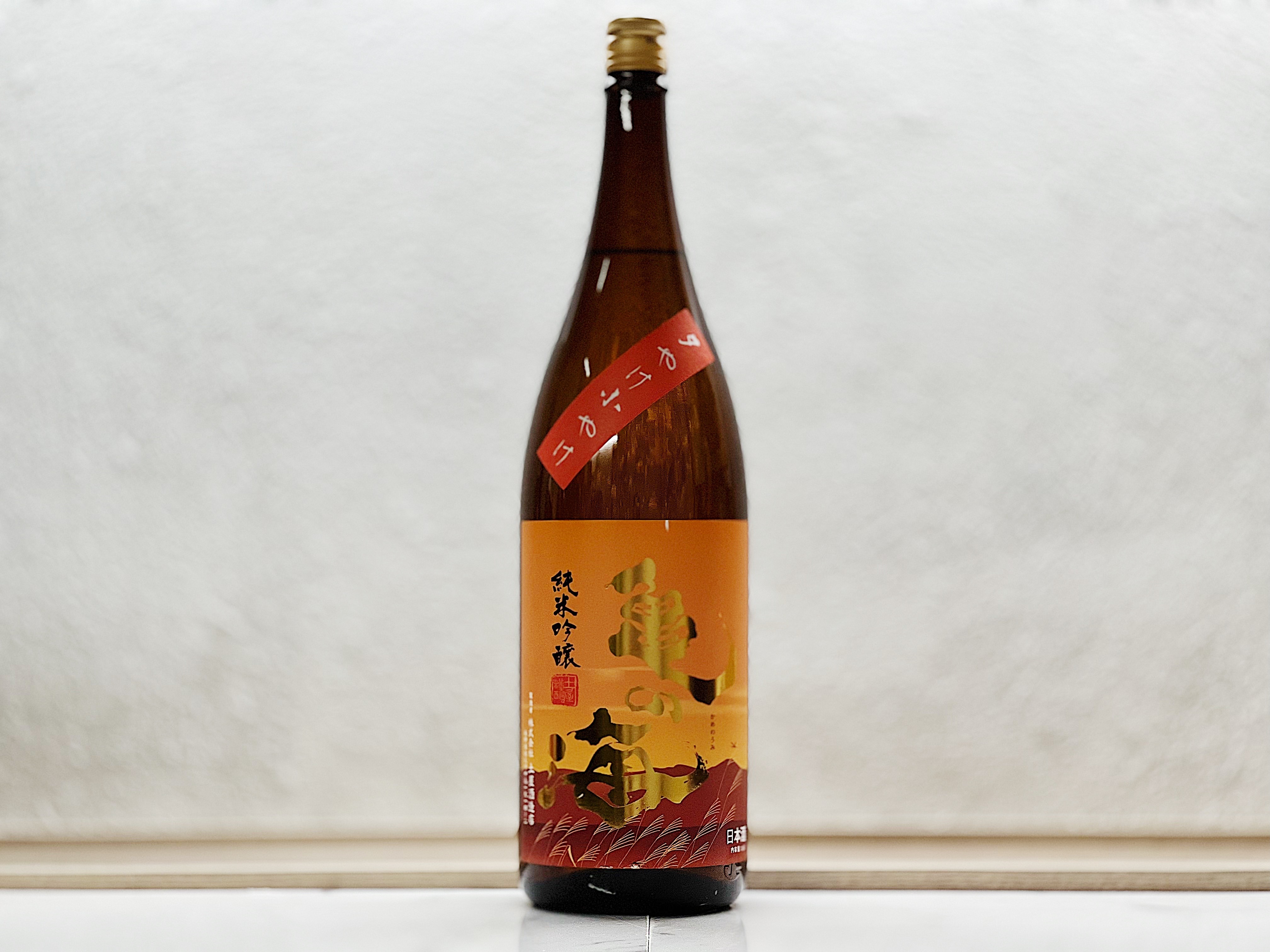 龜之海 夕やけ小やけ 純米吟釀 山田錦 1800ml