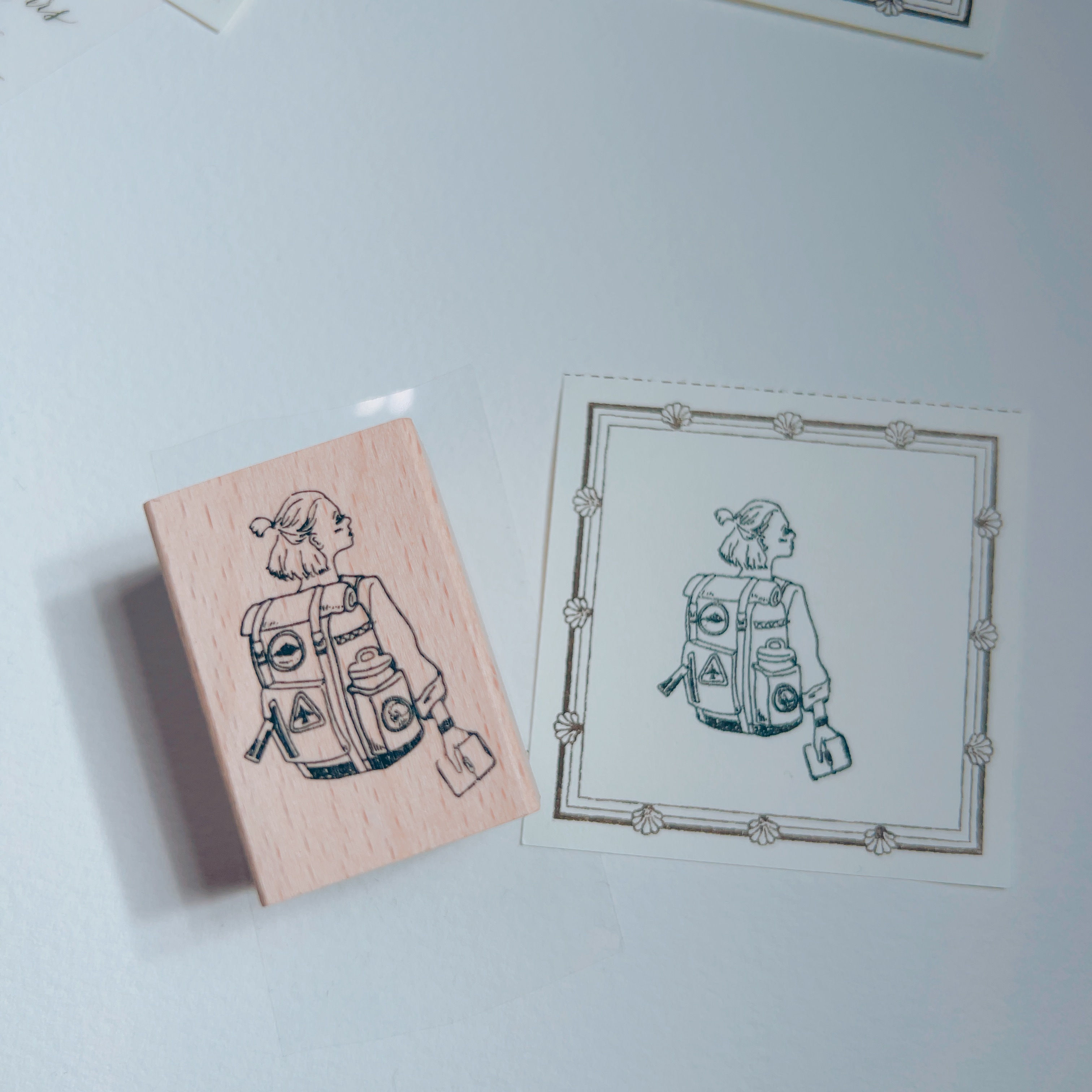 太空女孩 櫸木印章|甜蜜生活