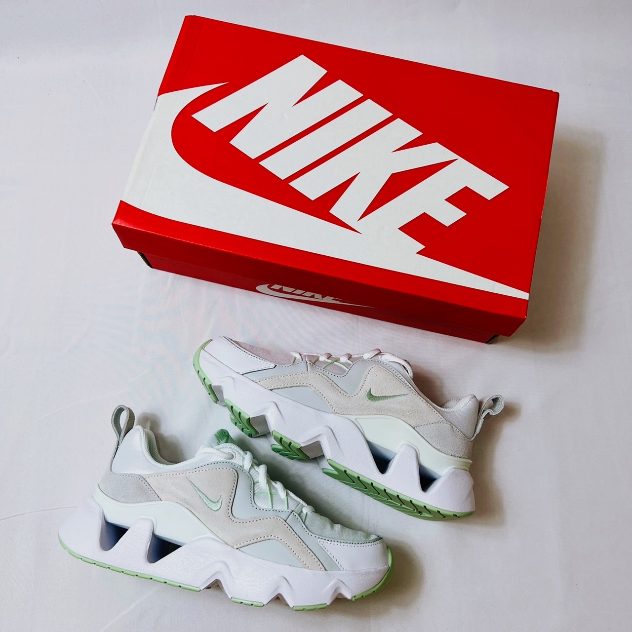 NIKE RYZ 365 Ttainers 孫芸芸 增高 休閒鞋 白綠 薄荷綠