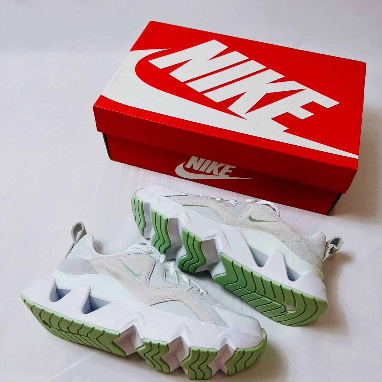 NIKE RYZ 365 Ttainers 孫芸芸 增高 休閒鞋 白綠 薄荷綠