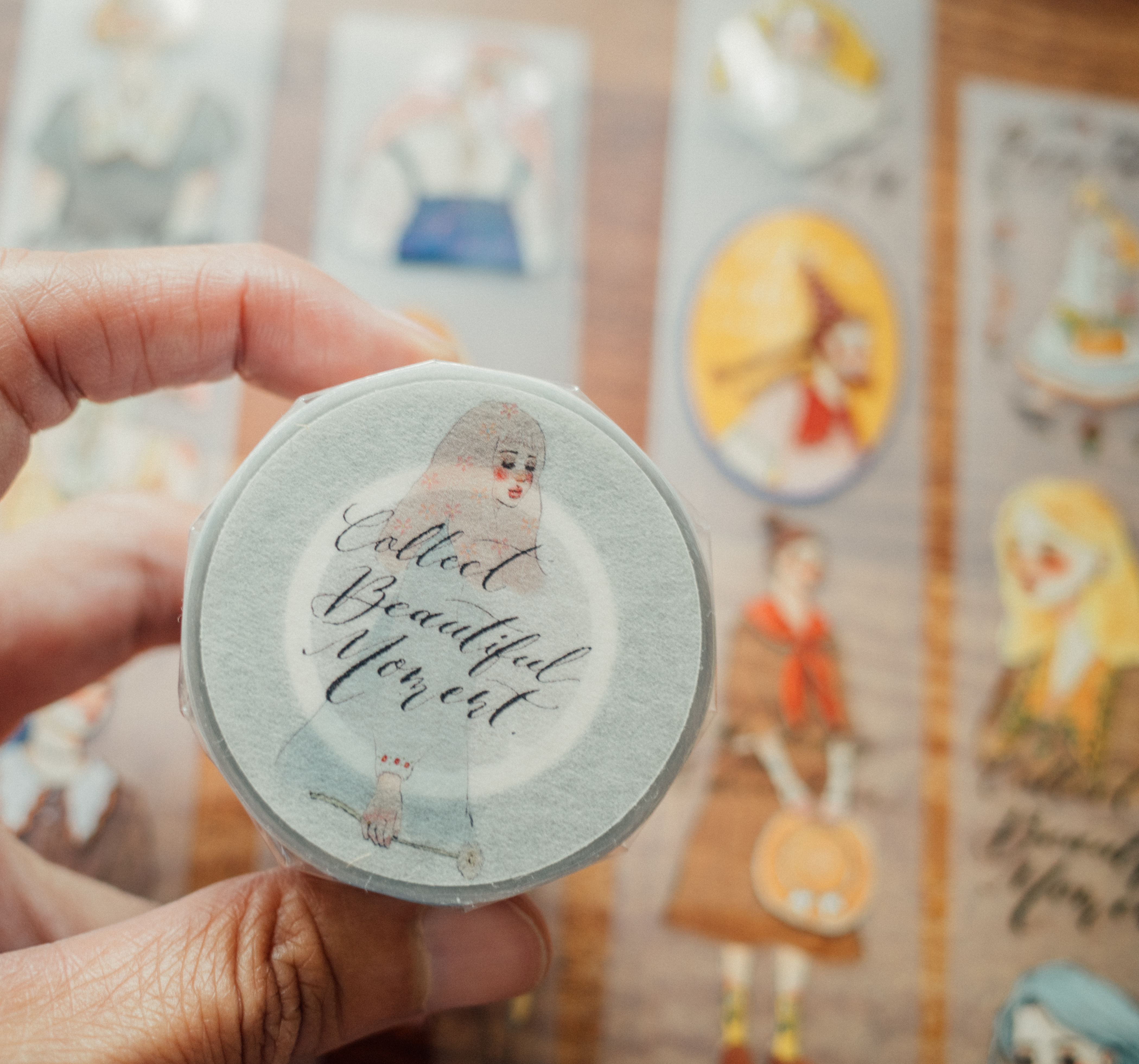 百花之歌 霧面PET膠帶 |甜蜜生活