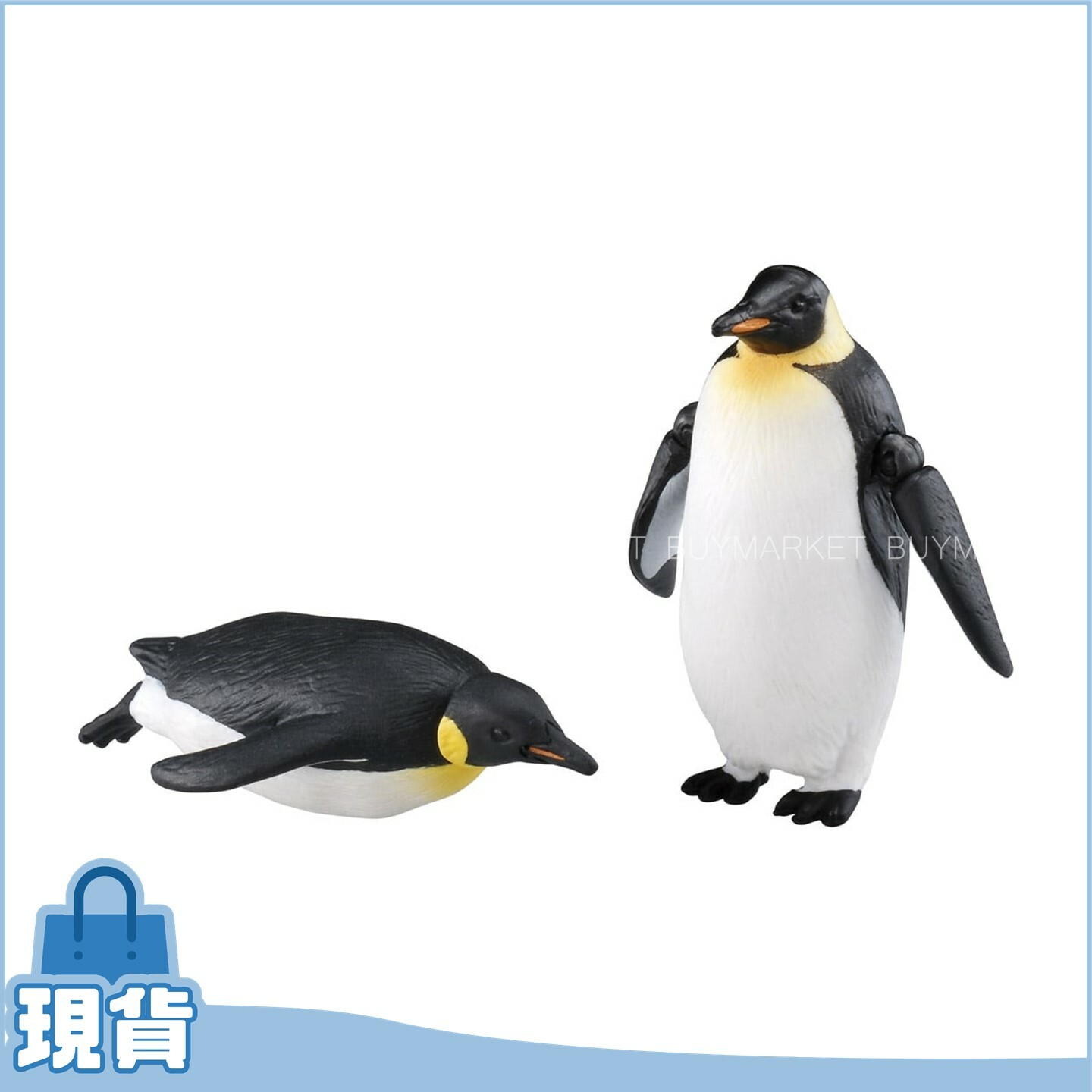 Takara Tomy Ania動物系列模型AS-11帝企鵝（漂浮版）