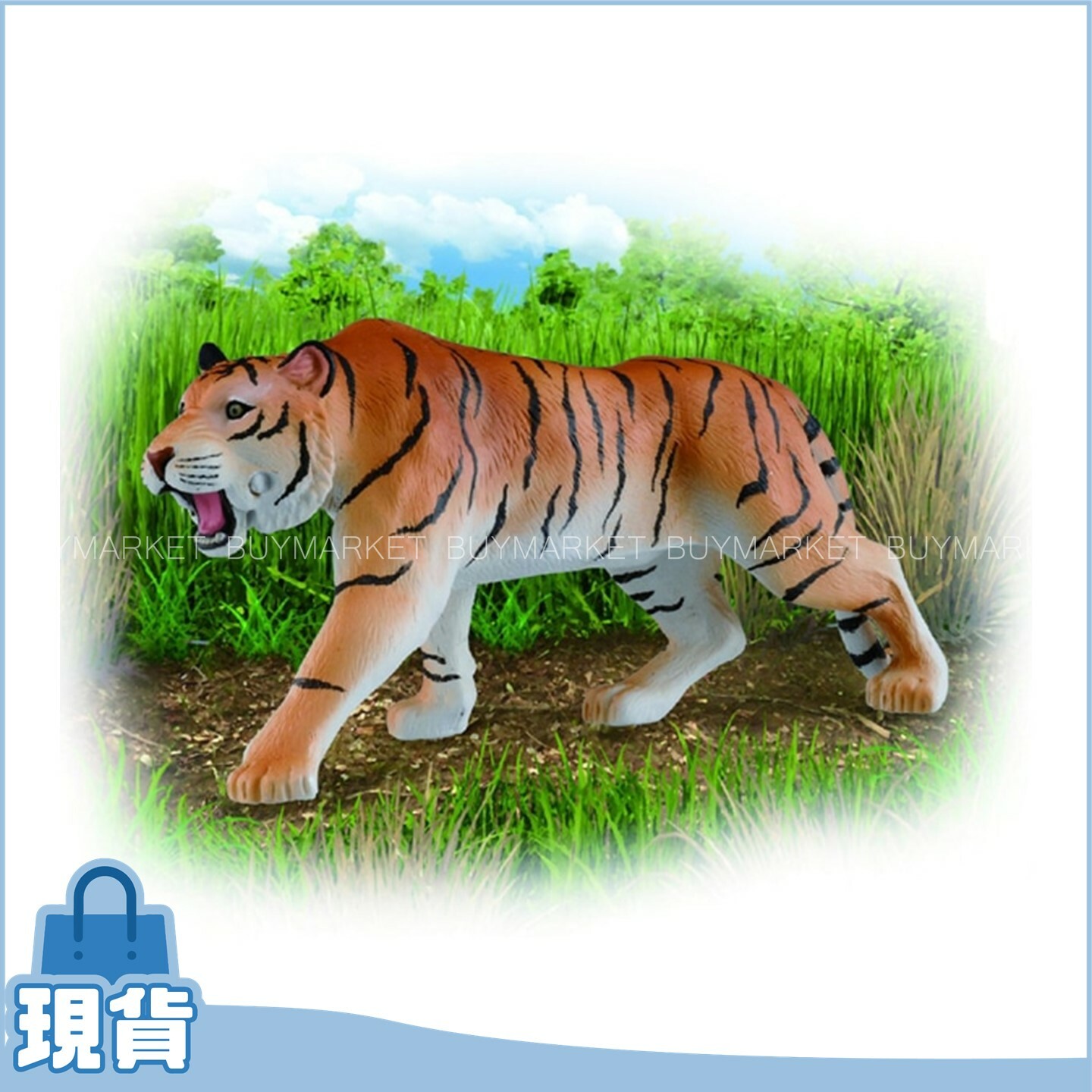 Takara Tomy Ania 動物系列  模型  AS-30 老虎 (Wild version)
