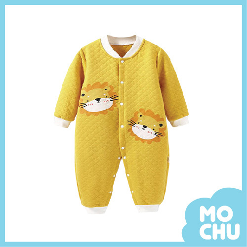 胖嘟嘟小棕獅空氣棉包屁衣