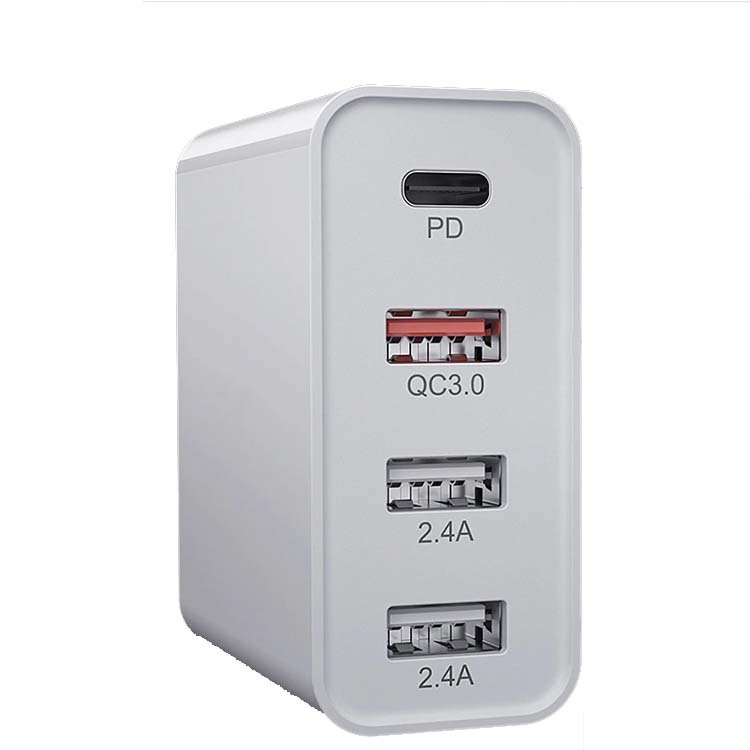 【ikanolife】48W_4Ports充電分享器_30W Type-C+18W C3.0快充