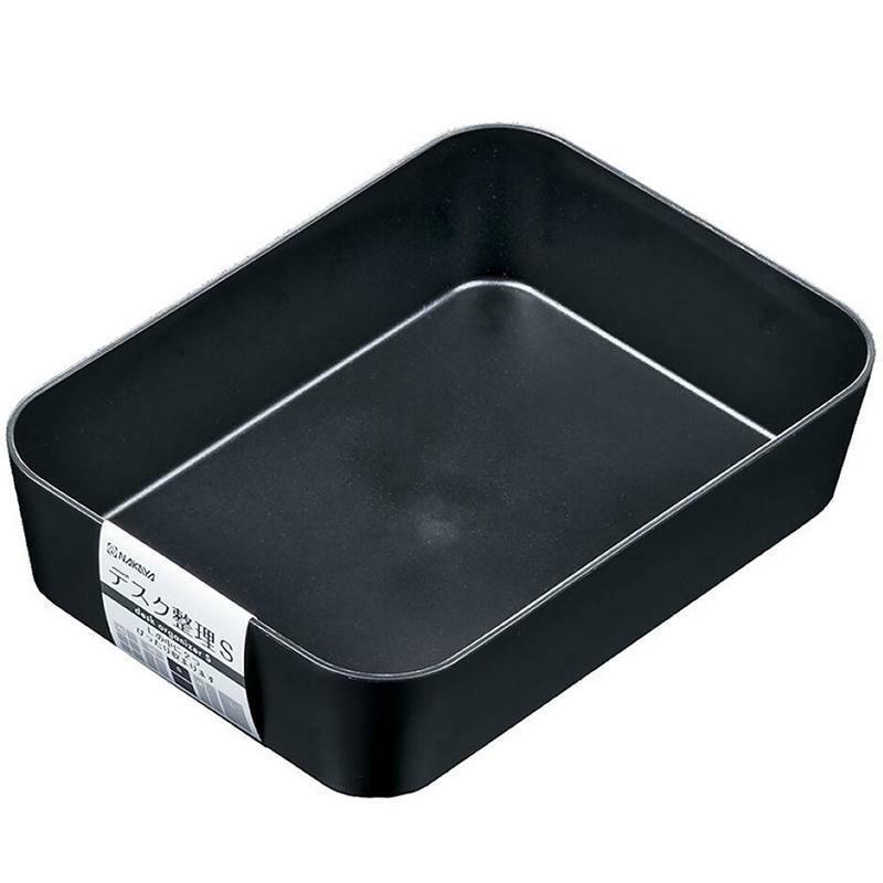 極簡黑收納盒/S 13.1x17.9x4.5cm