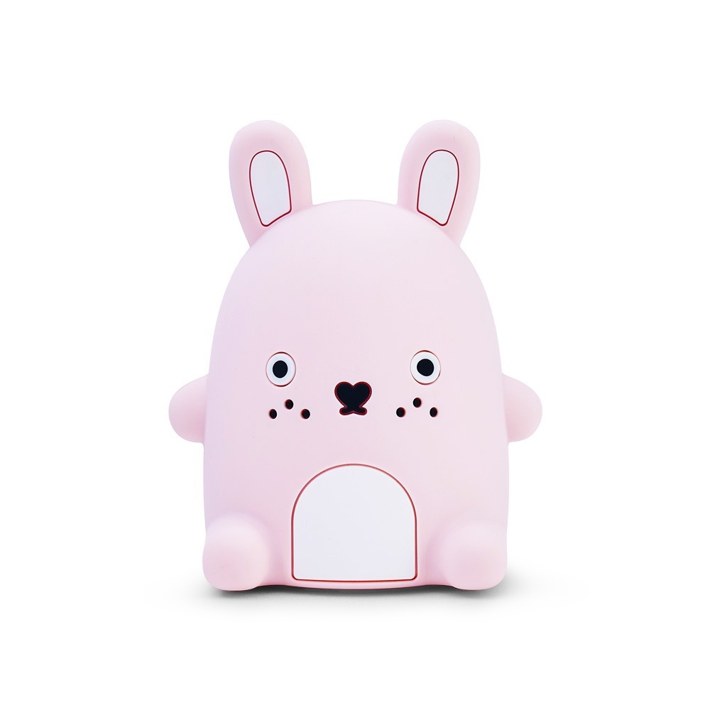 台灣SomeShine x Noodoll矽膠觸控拍拍燈-粉嫩QQ兔