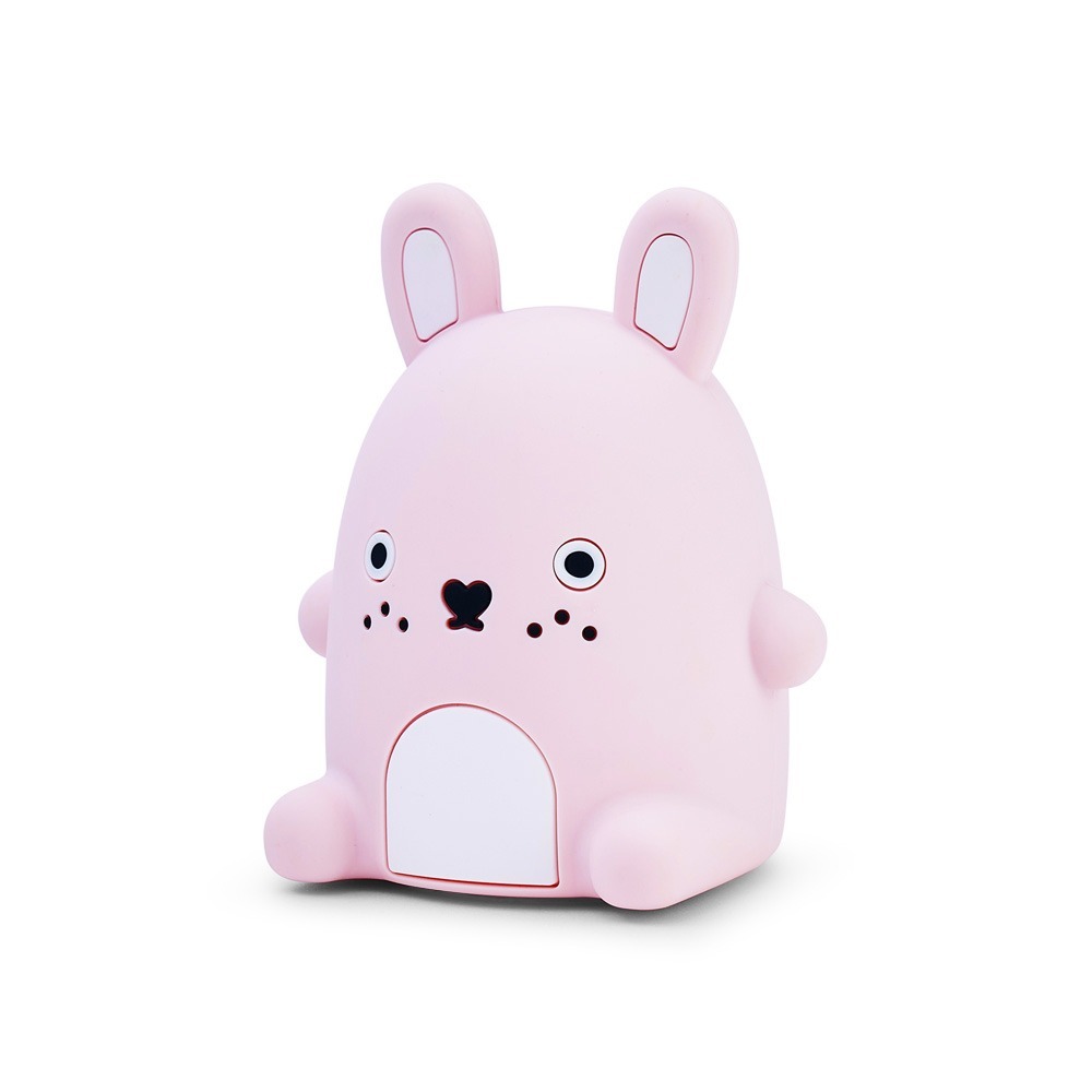 台灣SomeShine x Noodoll矽膠觸控拍拍燈-粉嫩QQ兔