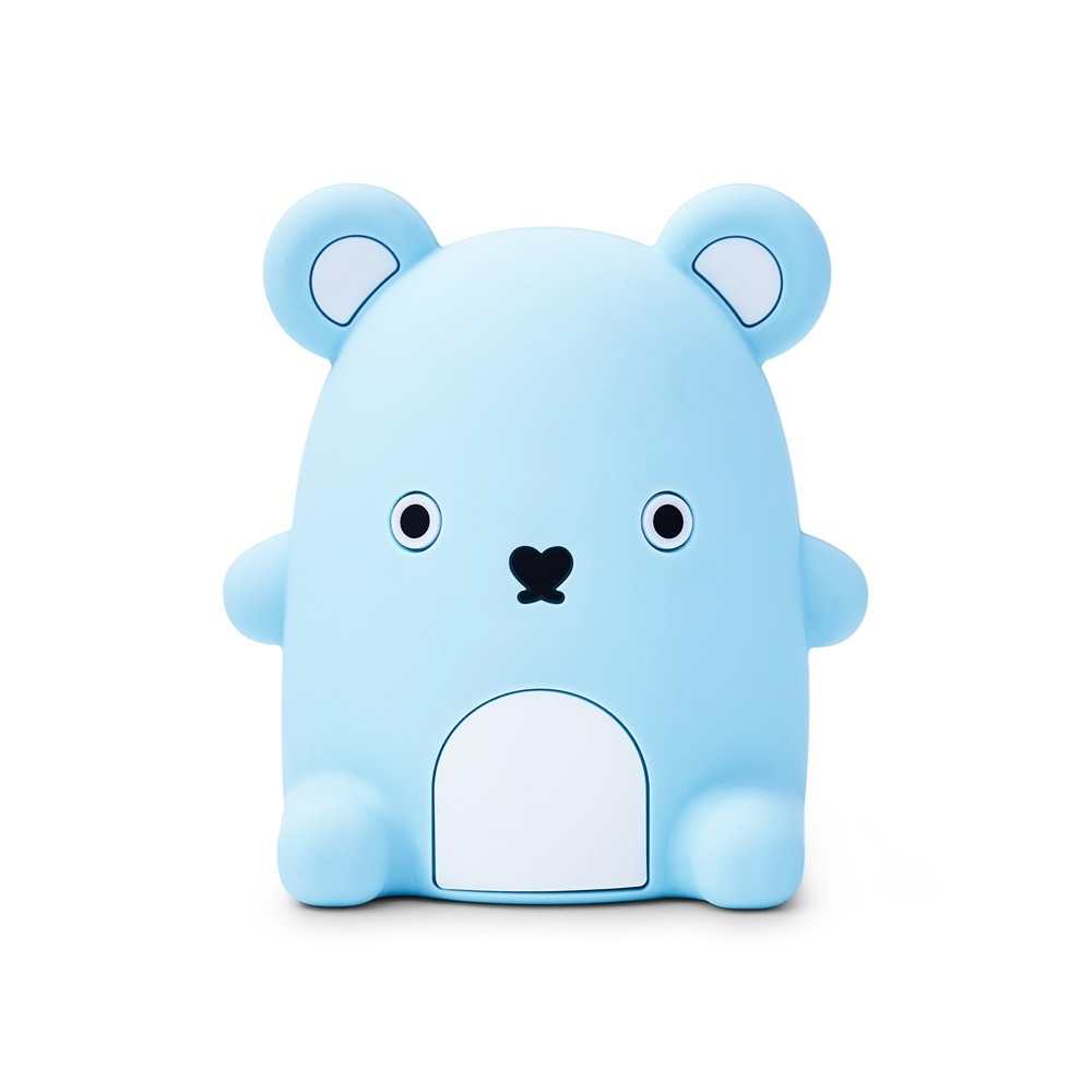 台灣SomeShine x Noodoll矽膠觸控拍拍燈-天藍呆呆鼠