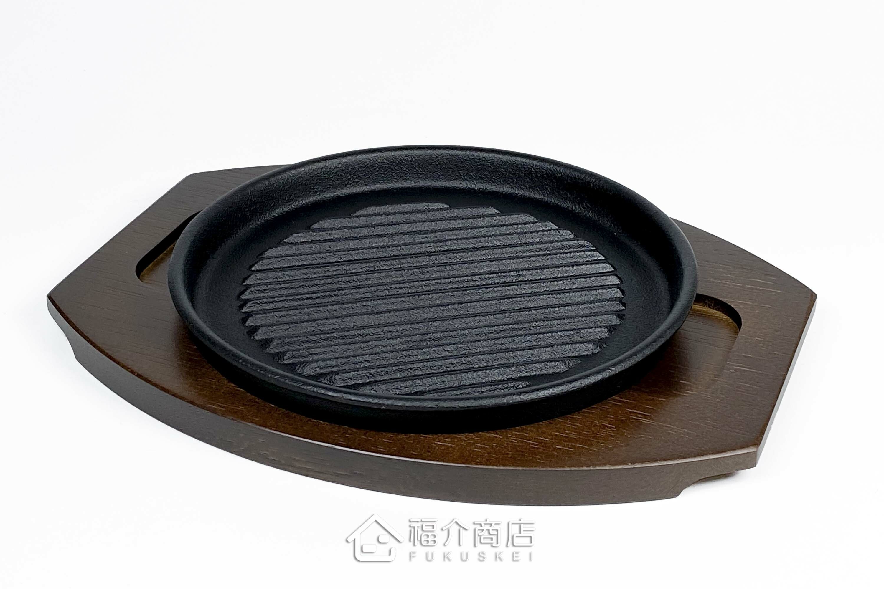 烤肉用的黑色鐵盤