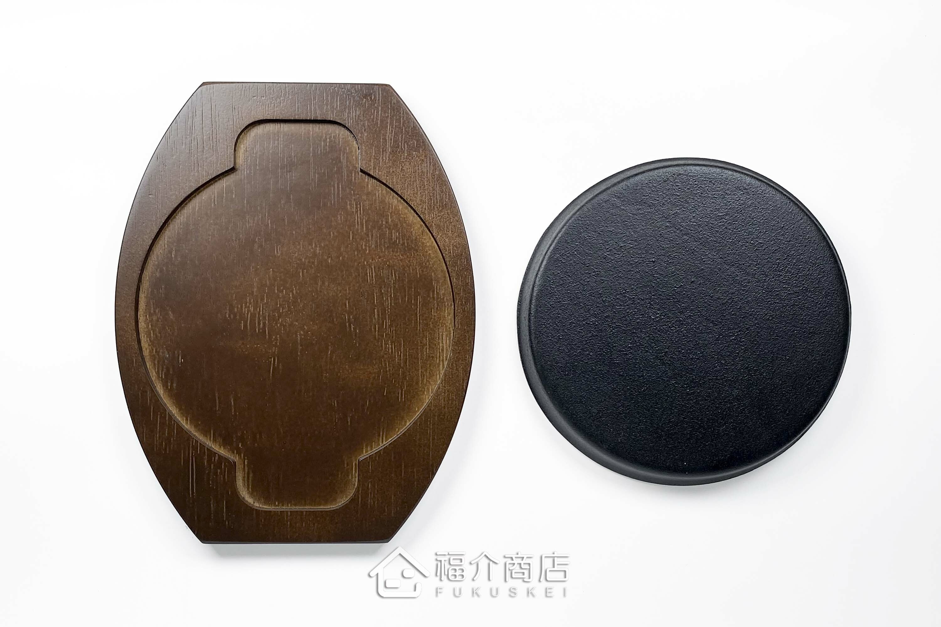 烤肉用的黑色鐵盤