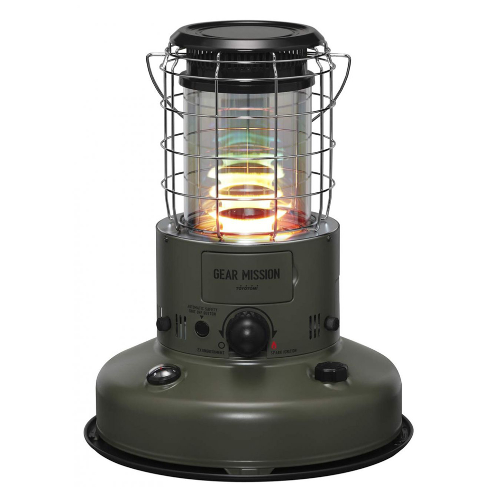 TOYOTOMI RR-GE25-G 對流式煤油暖爐(橄欖綠)