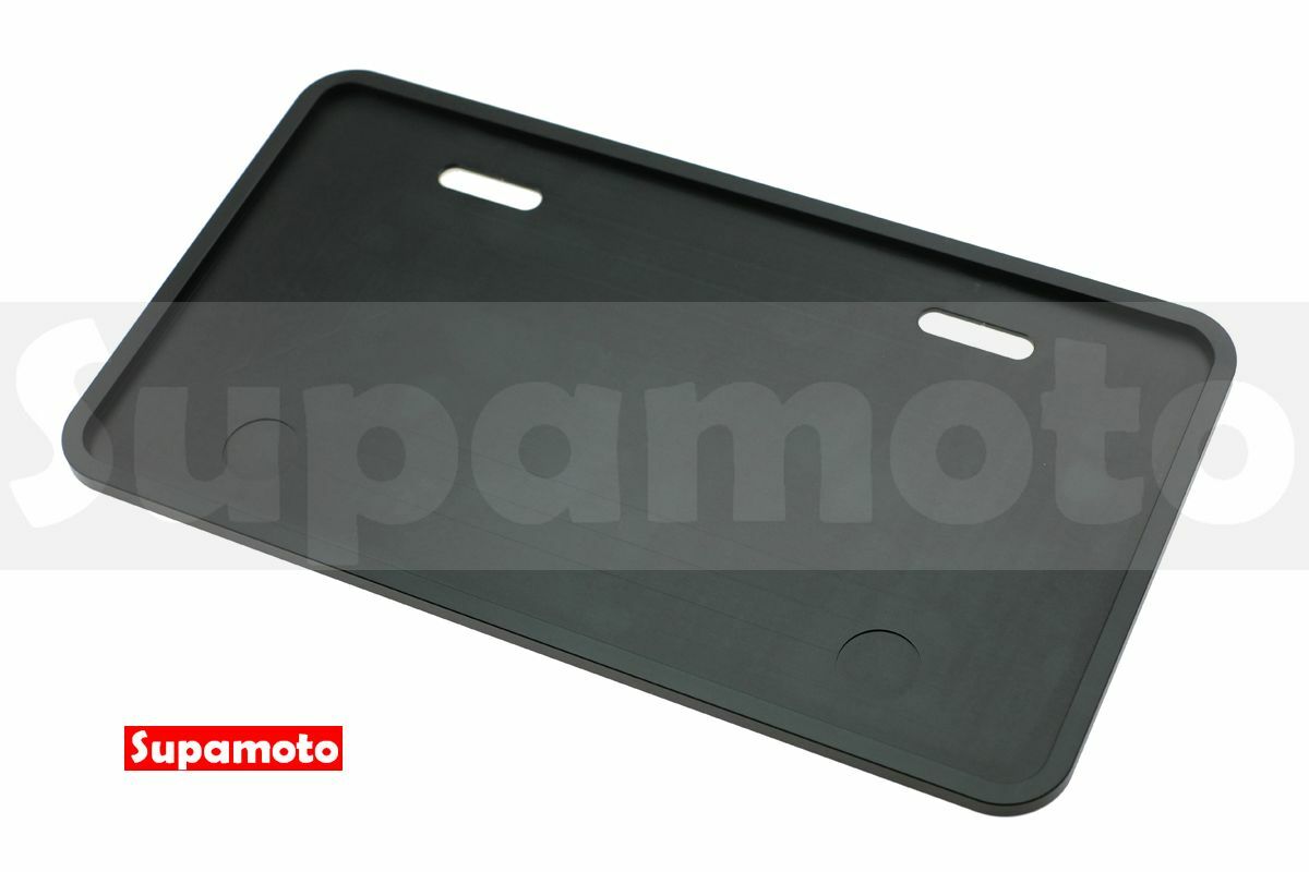 -Supamoto- CNC鋁合金車牌框—厚框小七碼 (白牌/大牌架/通用/底板/牌框/強化底板)