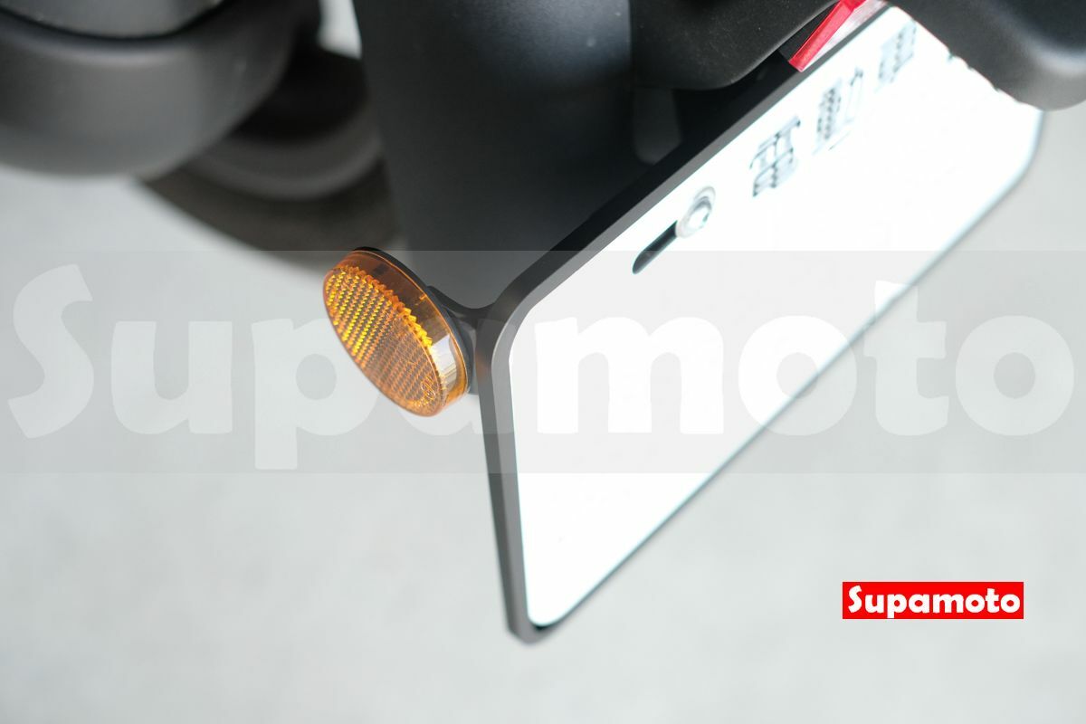 -Supamoto- CNC鋁合金車牌框—厚框小七碼 (白牌/大牌架/通用/底板/牌框/強化底板)