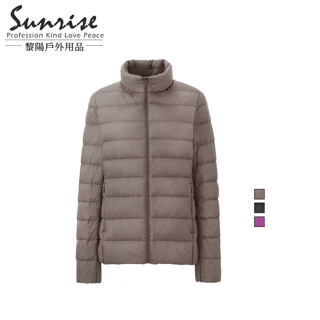 輕量素色立領羽絨外套 女款 (3色) 羽絨/防風/柔軟/輕量/高海拔登山 02CUK126