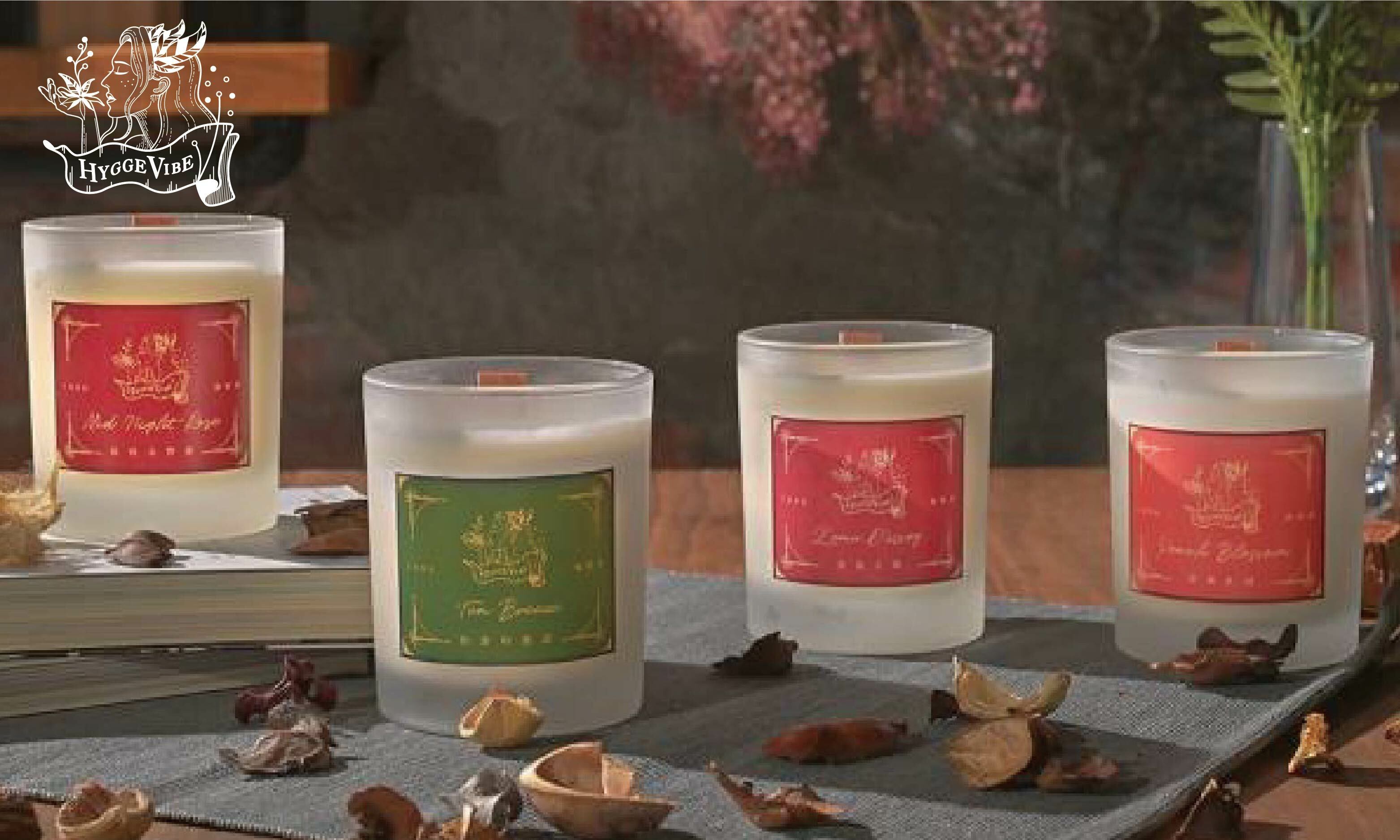 舒適氣氛，舒適生活  堅持使用天然大豆蠟搭配香氛精油  來自大自然的芬芳