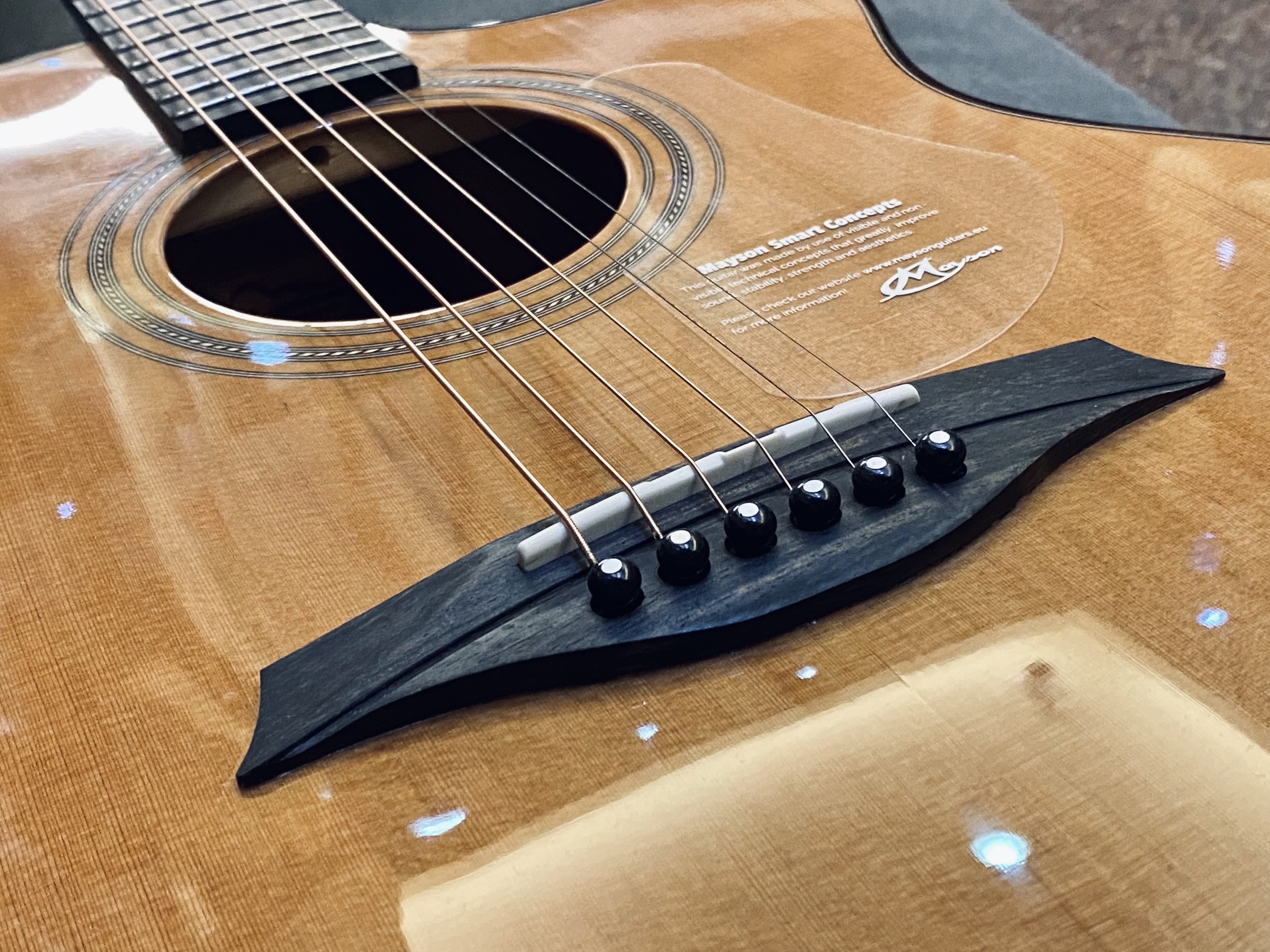 木吉他 Mayson M1CC 紅松木 面單板 桃花心木側背板 GA桶 缺角 M1/CCUT 第 4 張圖片｜三峽吉他 / Bass