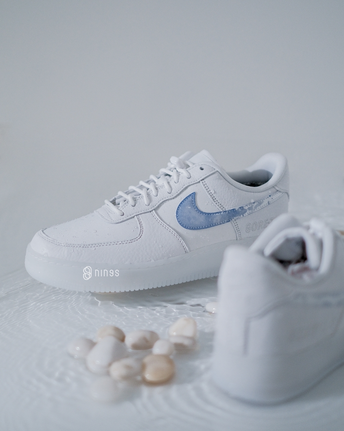 NIKE AIR FORCE 1 GTX 防水全白DJ7968100