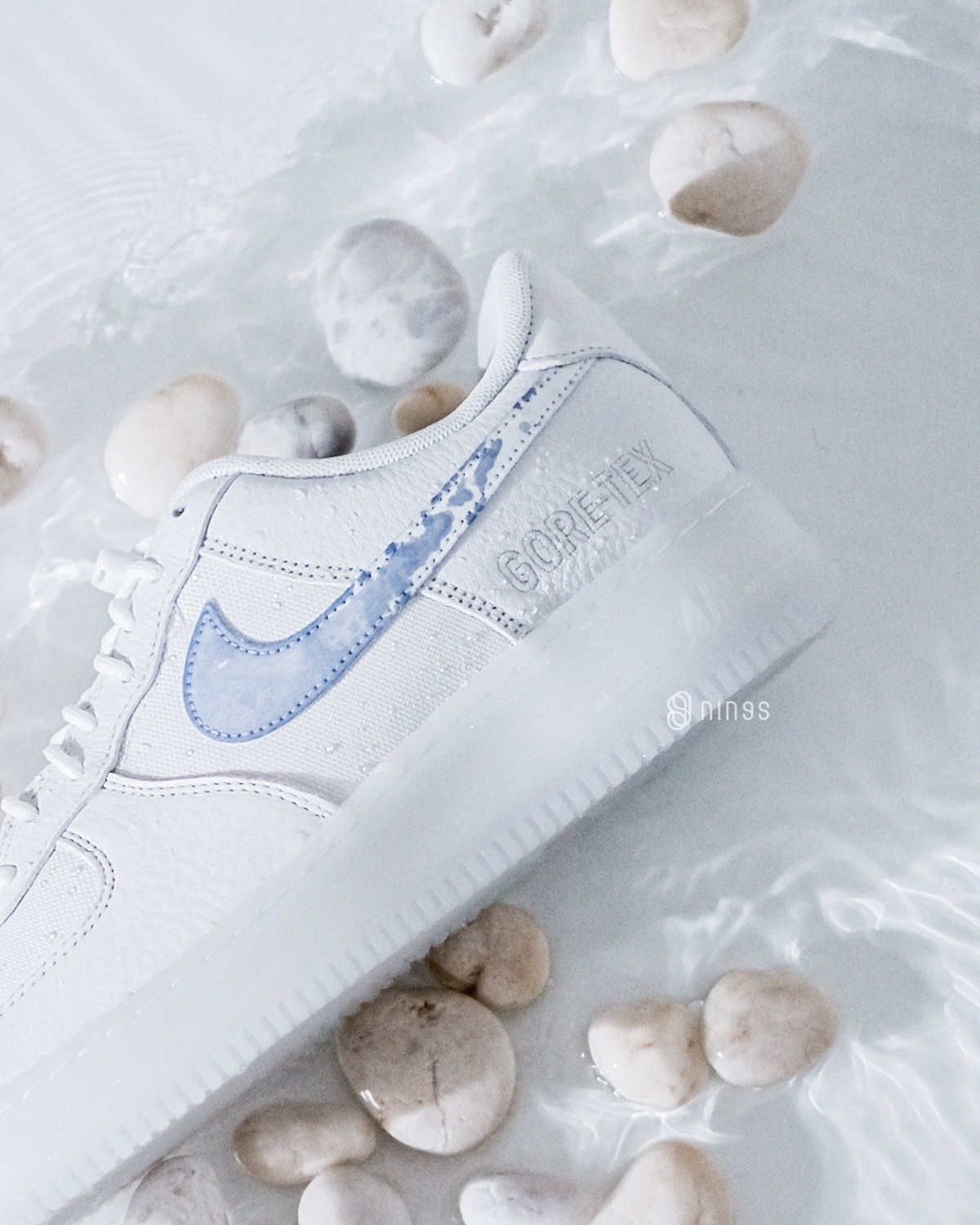 NIKE AIR FORCE 1 GTX 防水全白DJ7968100