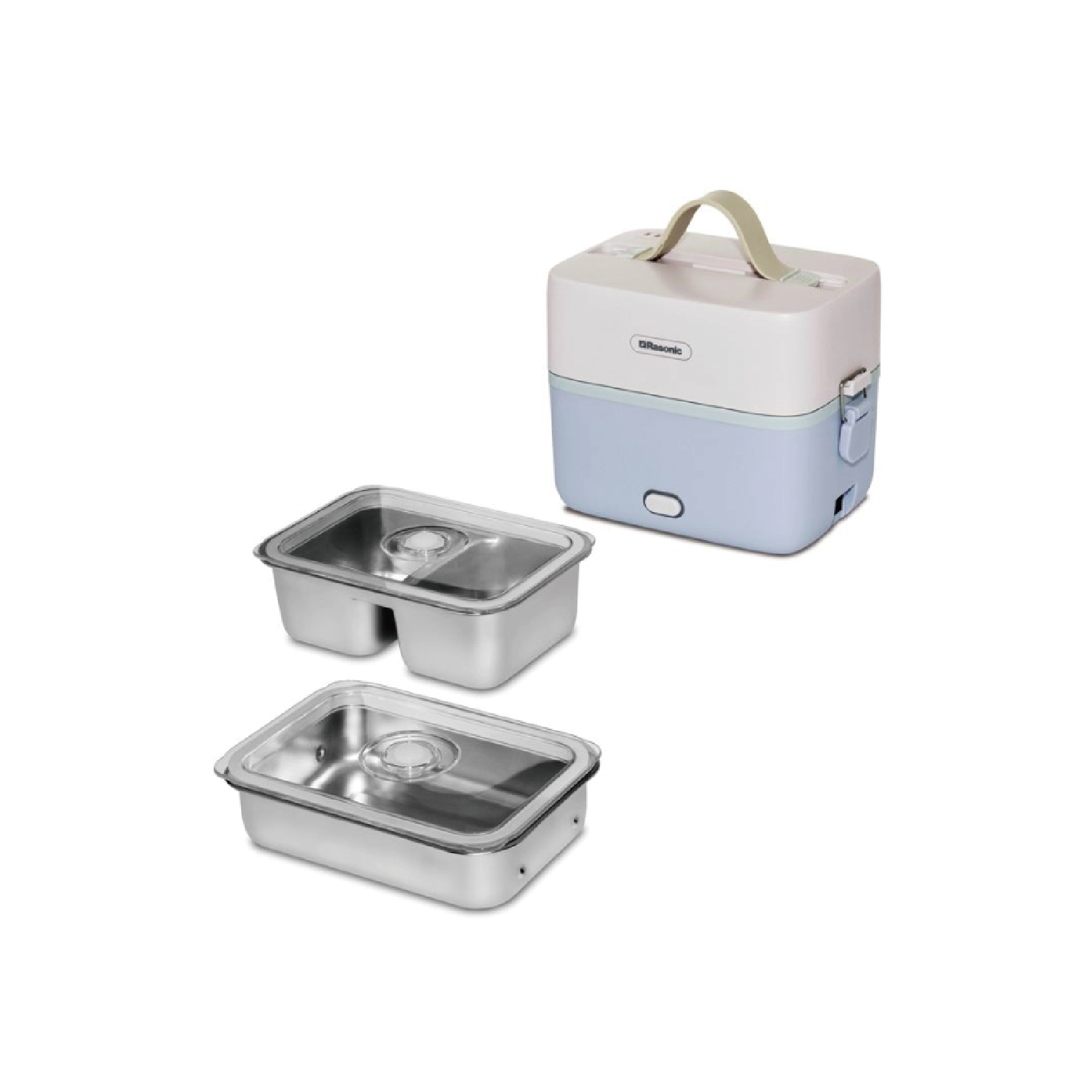 Rasonic 樂信牌 RSB-BV212S 迷你雙層蒸煮盒(薰衣草紫)