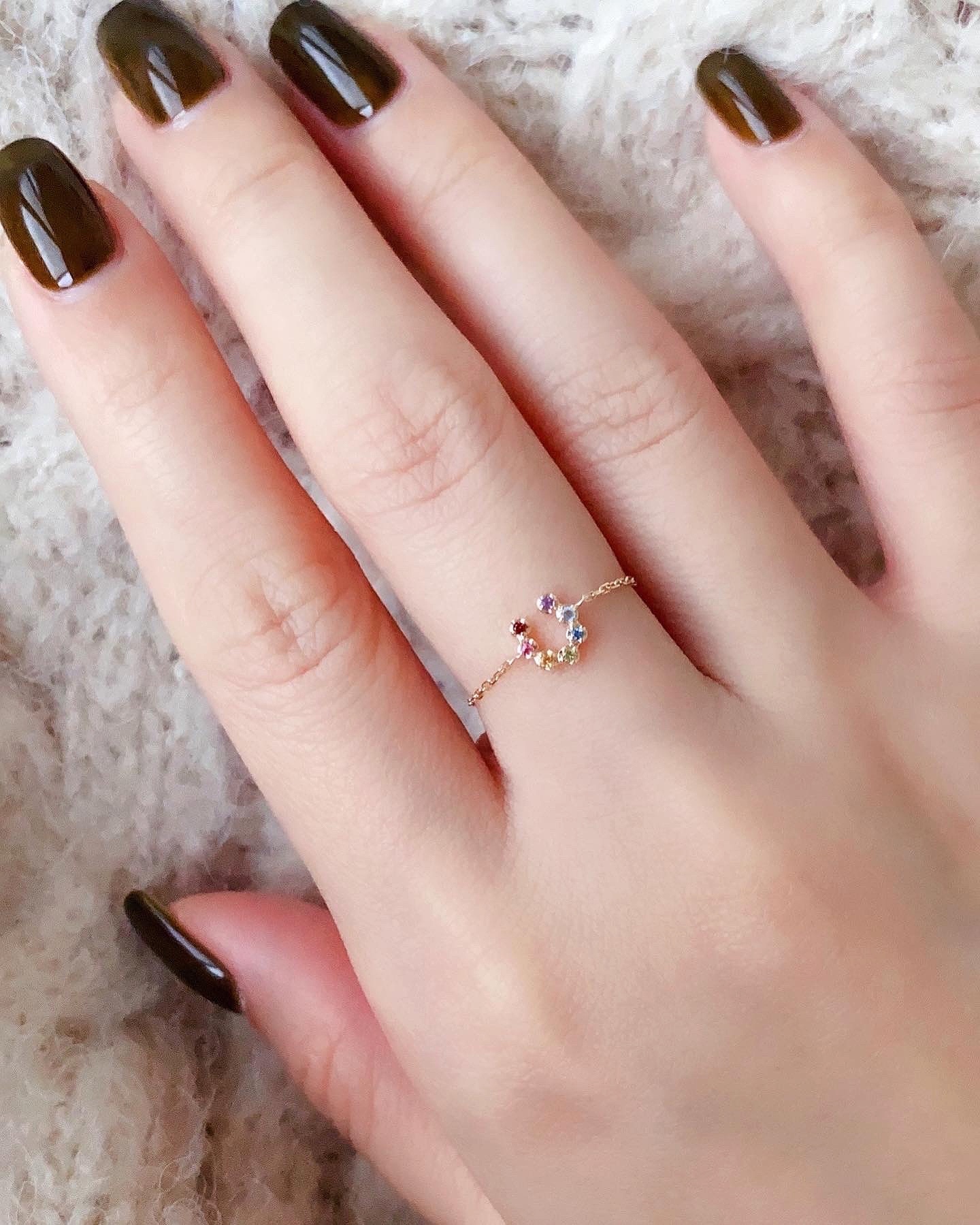 Horseshoe：Rainbow 鍊戒