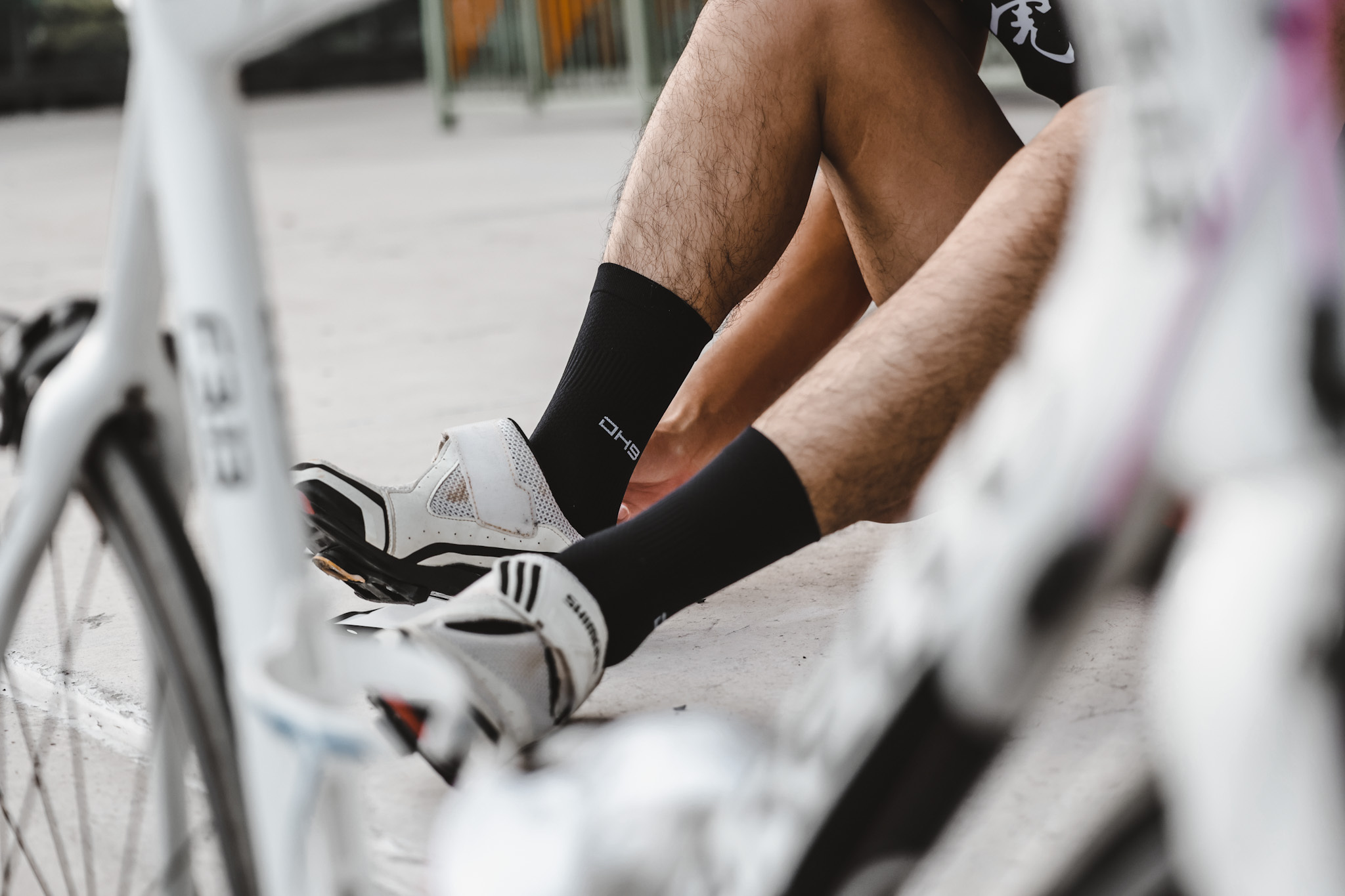 OH9黑狗運動裝備 自行車襪2