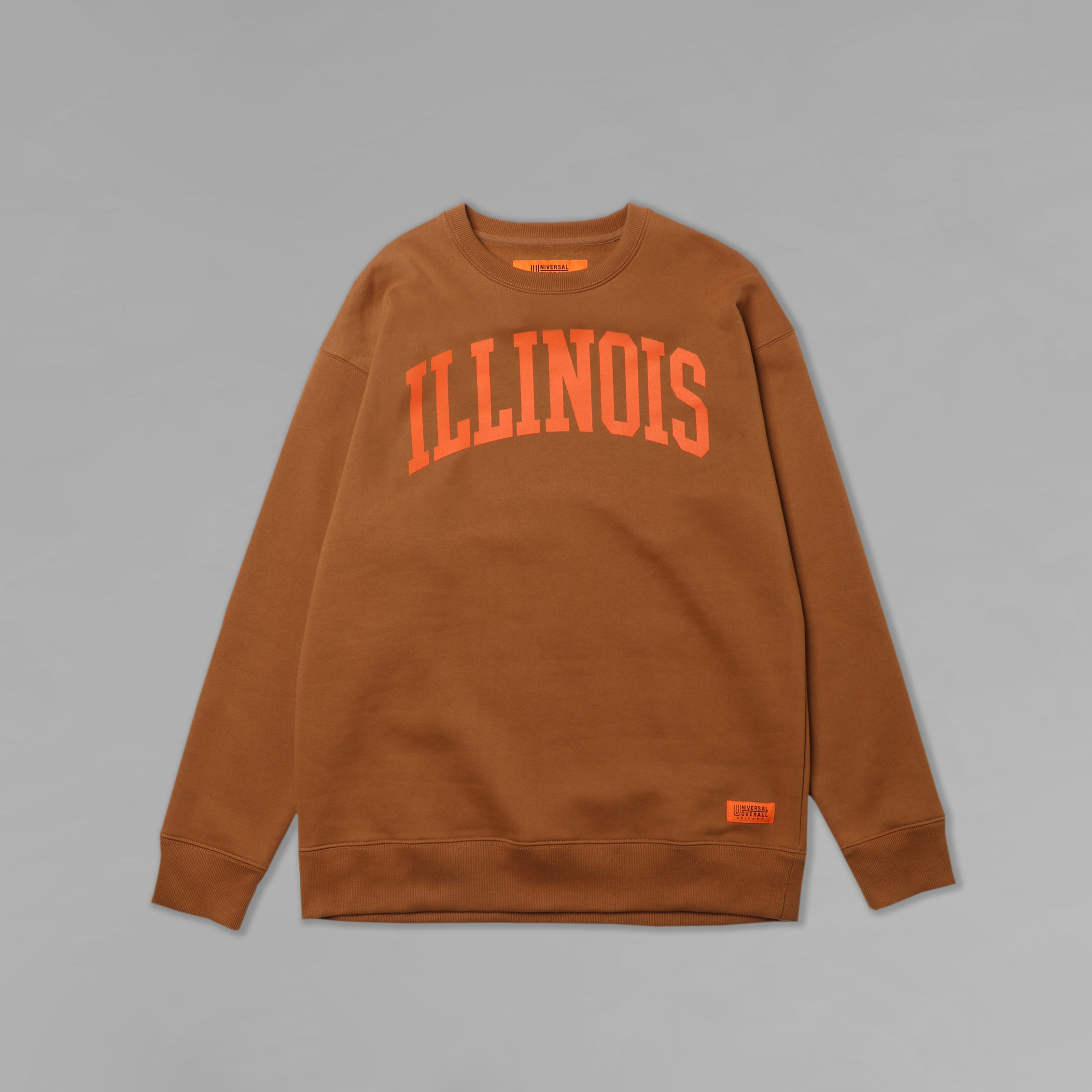 UNIVERSAL OVERALL ILLINOIS Sweatshirt ╭ 3色 ╮